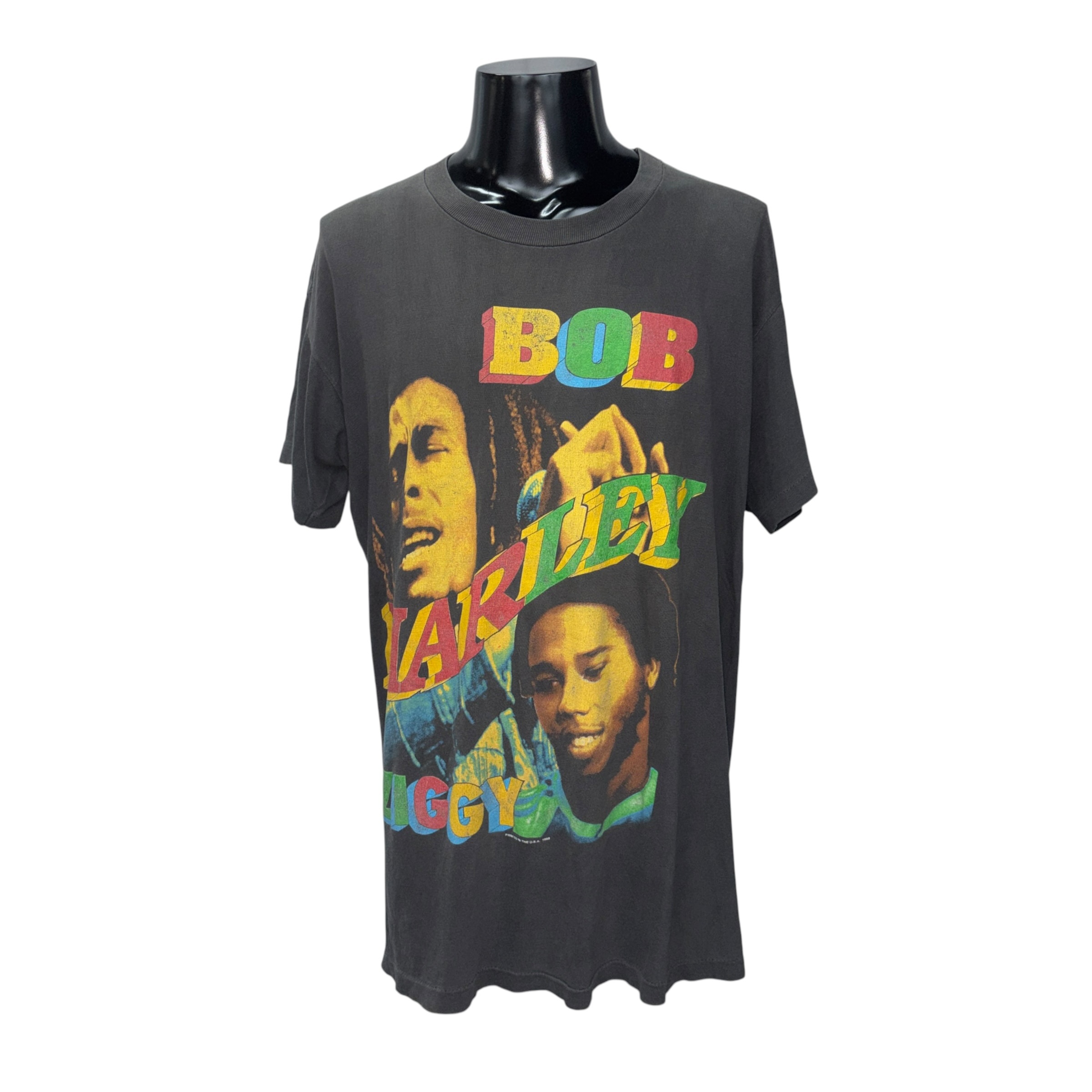 【BOB MARLEY】ボブ・マーリー “BOB MARLEY ZIGGY” 90’s Vintage RAP Tシャツ