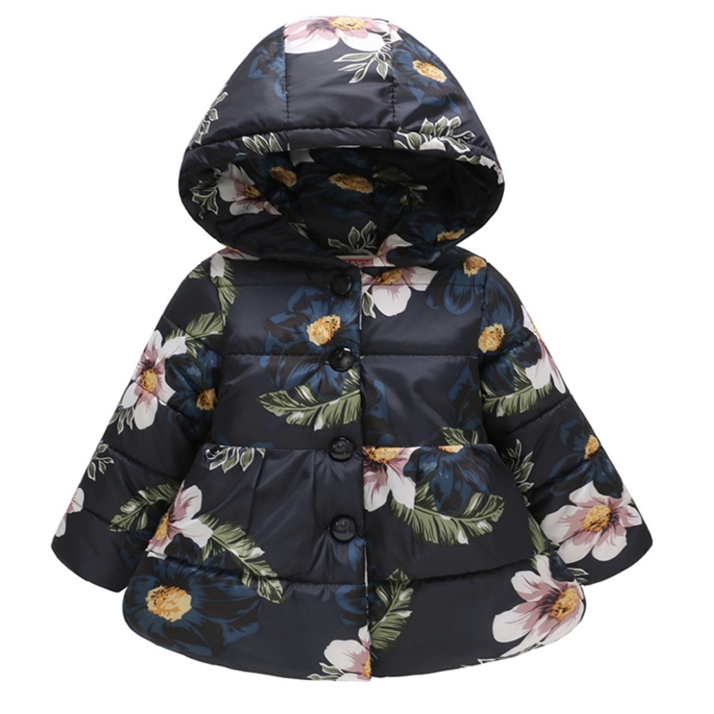 Girls フラワーダウンコート 送料無料 女の子 アウター Aw 90 1 Thelittlecloak