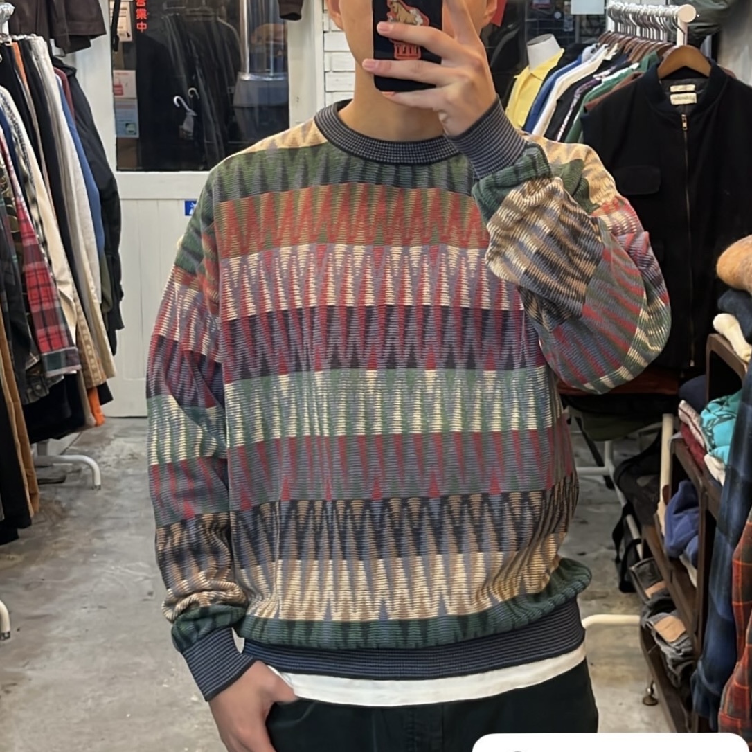 90’s Cotton Traders ニット XL の画像 4