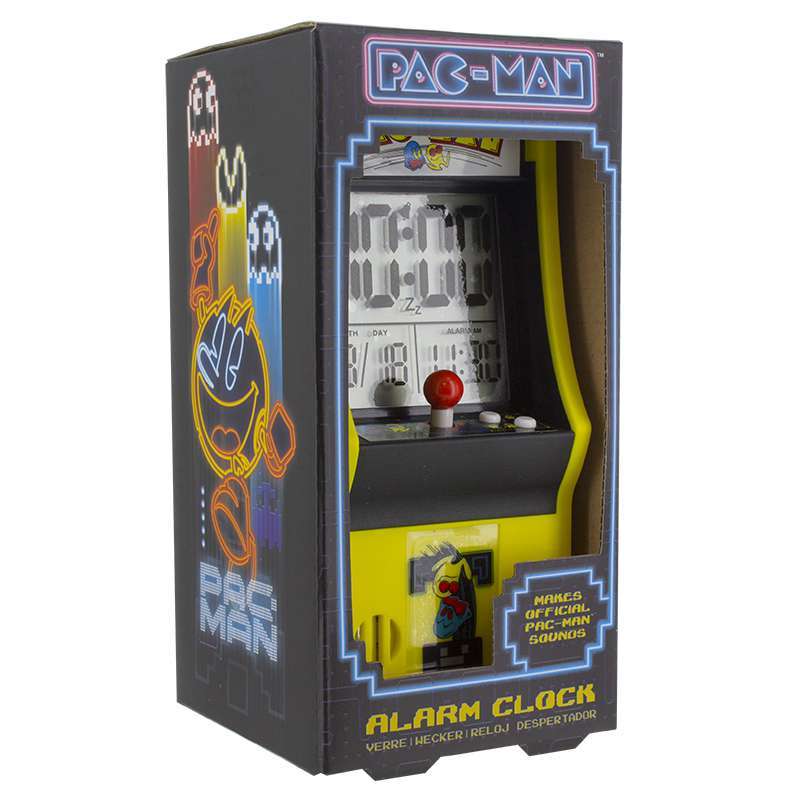 Pac Man Arcade Alarm Clock パックマン 目覚まし時計 Paladone Controller Company Official Online Store Pac Man Arcade Alarm Clock パックマン 目覚まし時計 Paladone Controller Company Official Online Store