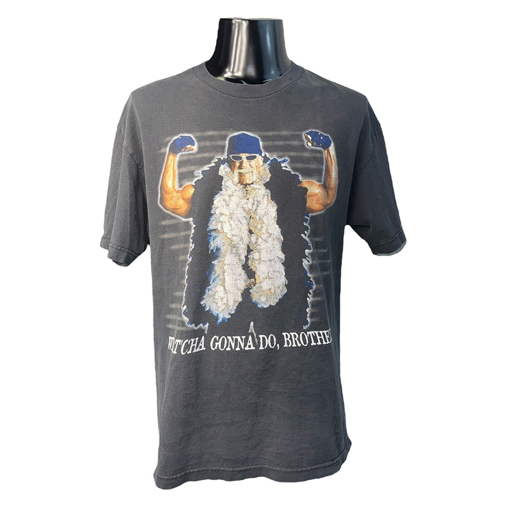 【HULK HOGAN】ハルクホーガン “WHATCHA GONNA DO, BROTHER!” Tシャツ