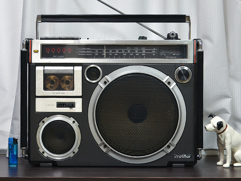 Victor (JVC) RC550 ビクター Boombox Japan