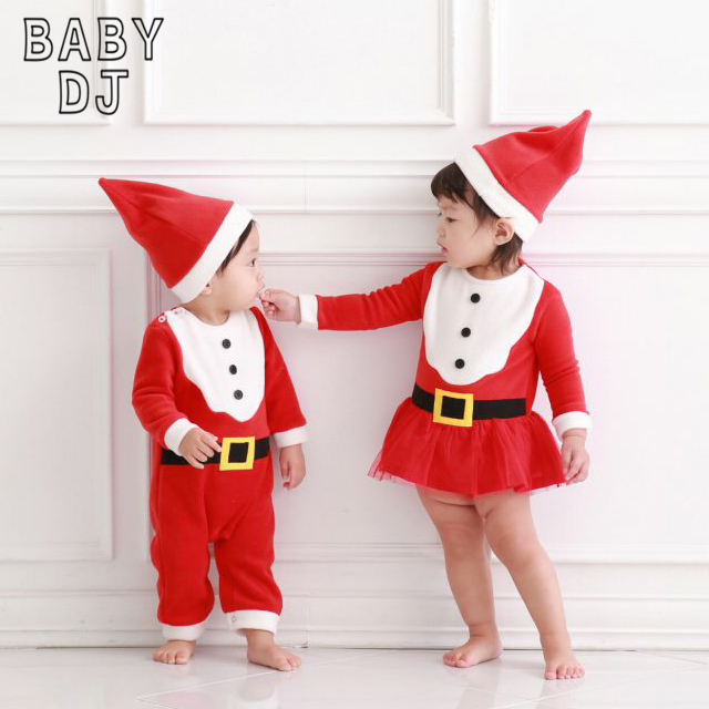 即納 サンタさんset 男の子 Baby Dj 子供服 出産祝い プレゼント キッズファッション ベビー服