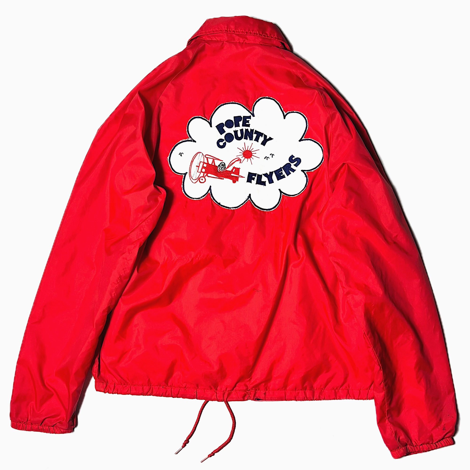 Vintage 80's【Bo-Jac】"POPE COUNTY FLYERS" Nylon Jacket