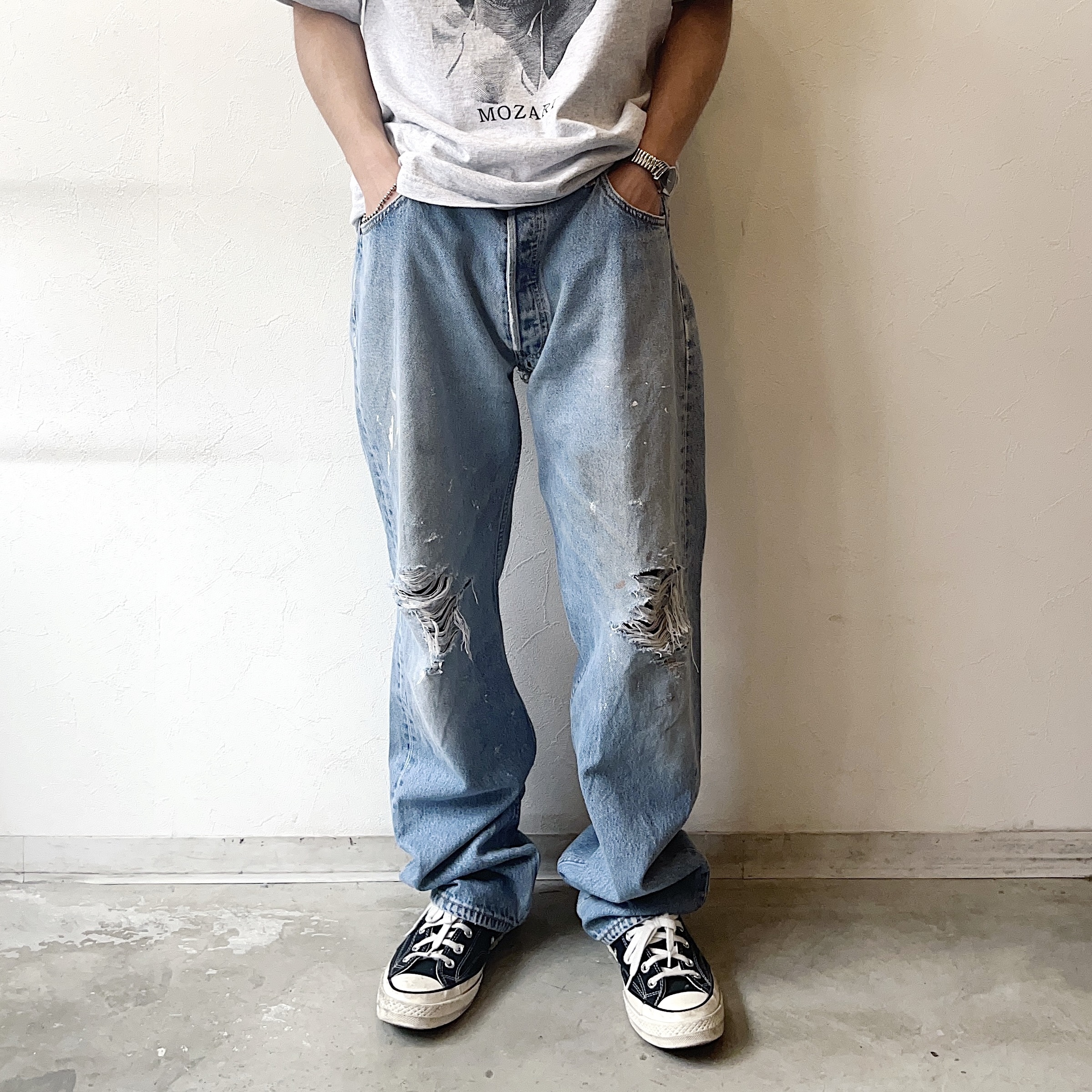 Vintage 90's【Levi's】501 Grunge Denim Pants の画像 3
