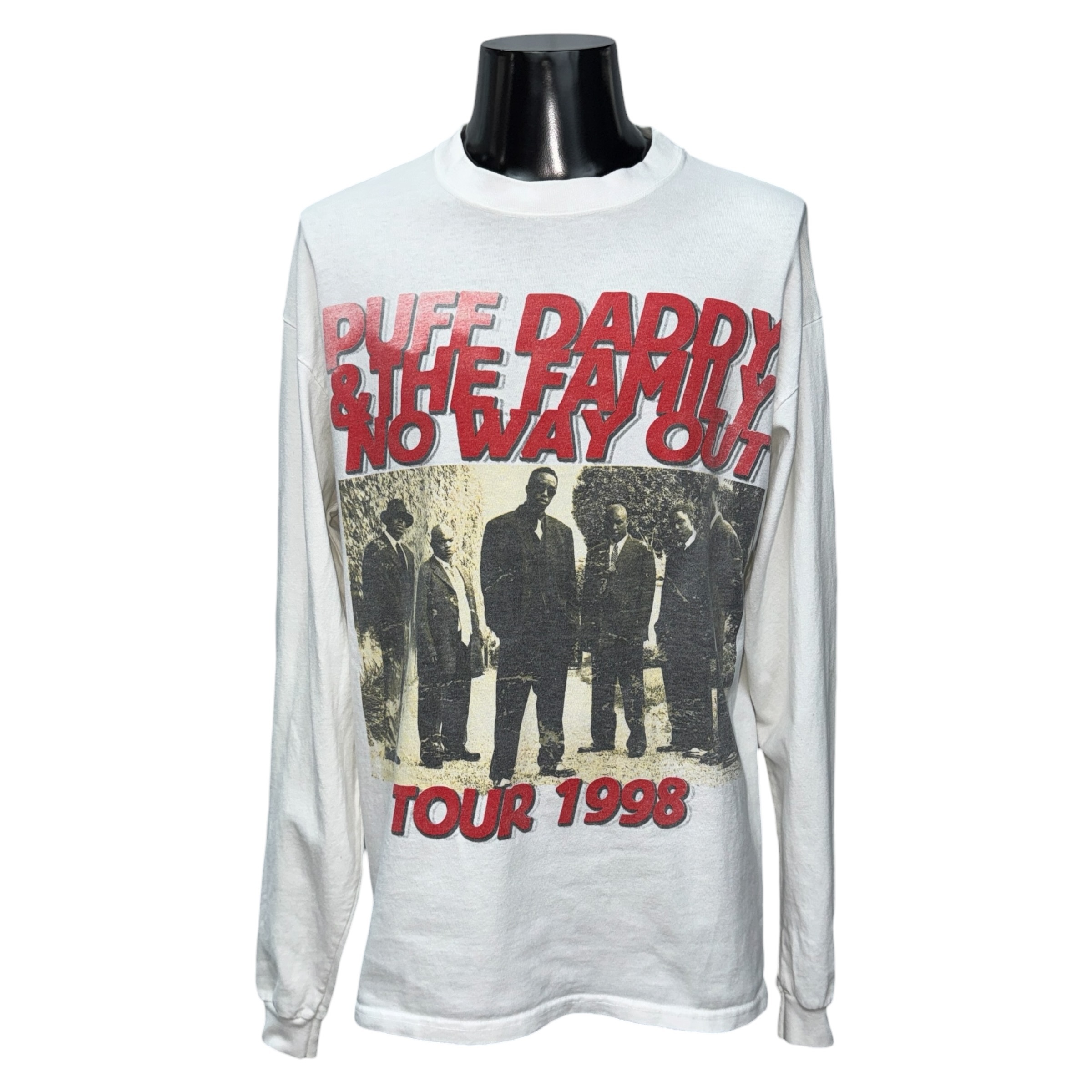 【PUFF DADDY】パフダディ “NO WAY OUT TOUR” 90’s Vintage ロングスリーブTシャツ