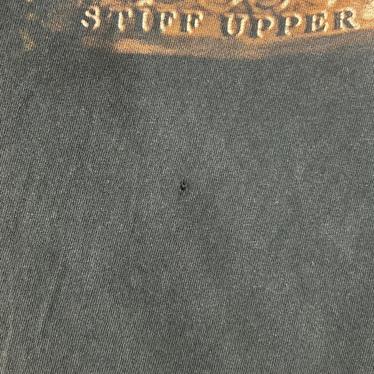 00s AC/DC “Stiff Upper Lip” ツアー Tシャツ ロック バンドT フェード ブラック XL の画像 14
