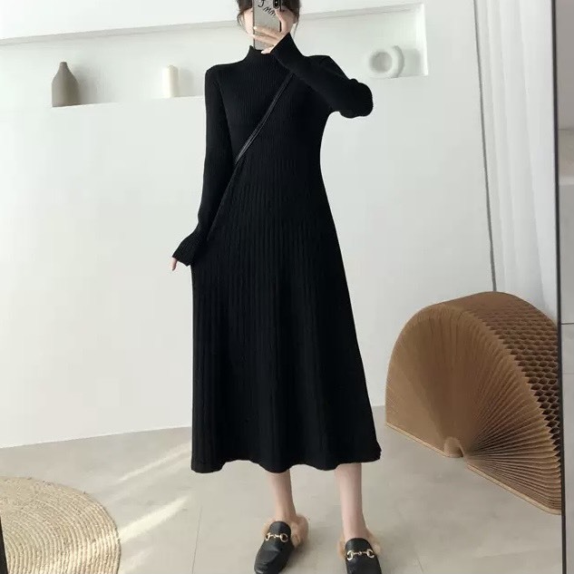 プリーツニットロングワンピース 855 Mesty プリーツニットロングワンピース 855 Mesty