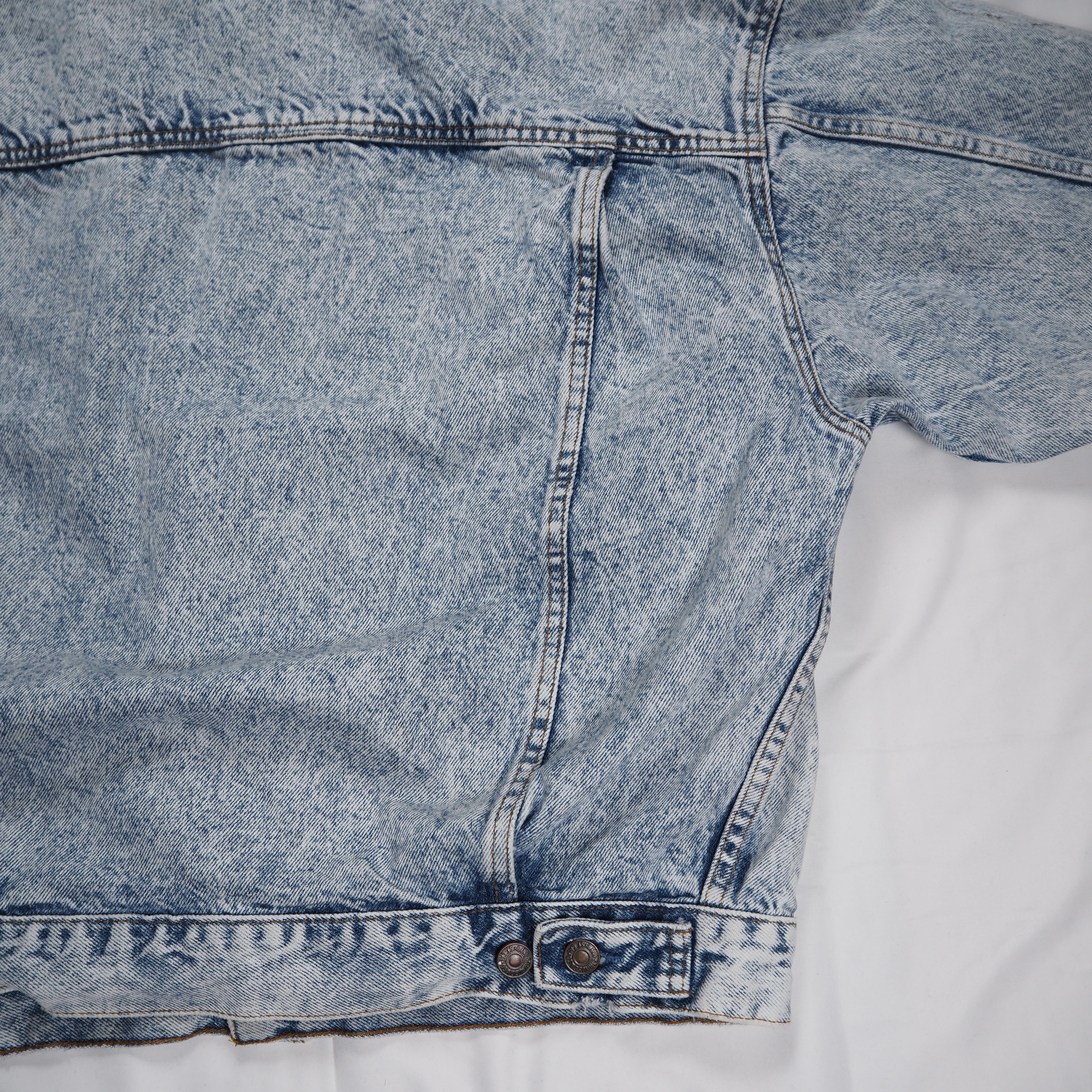 【珍リーバイス】80’s Levi’s Denim Hoodie Jacket の画像 16