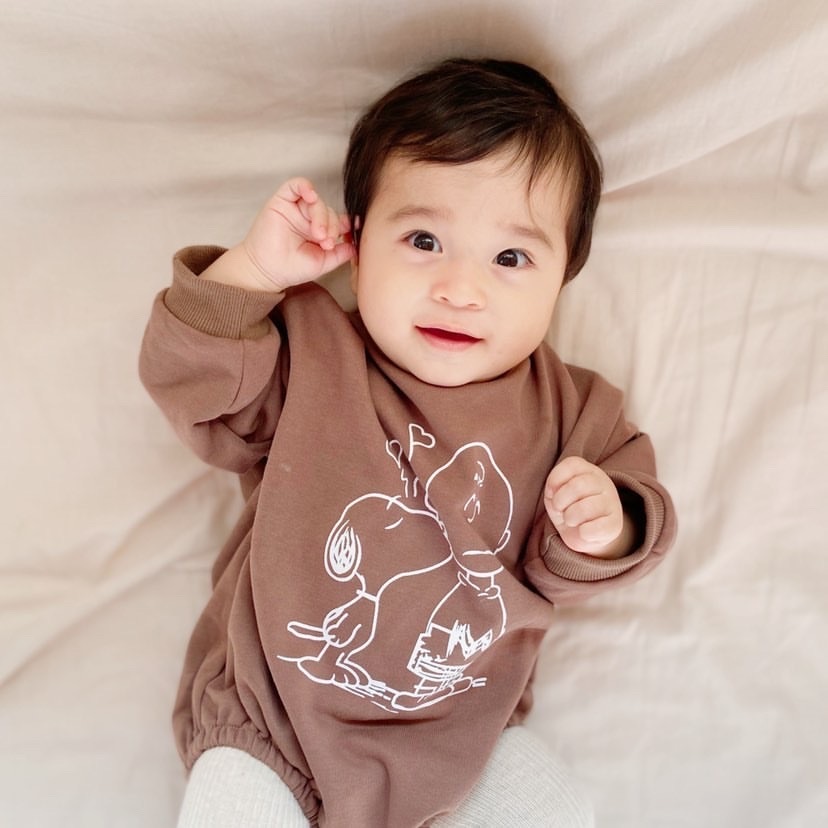 スヌーピー ロンパース En Baby Kids スヌーピー ロンパース En Baby Kids