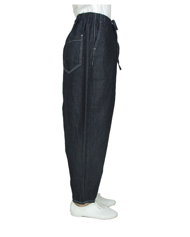FS linen farmerpants Lot:26237 - 画像2