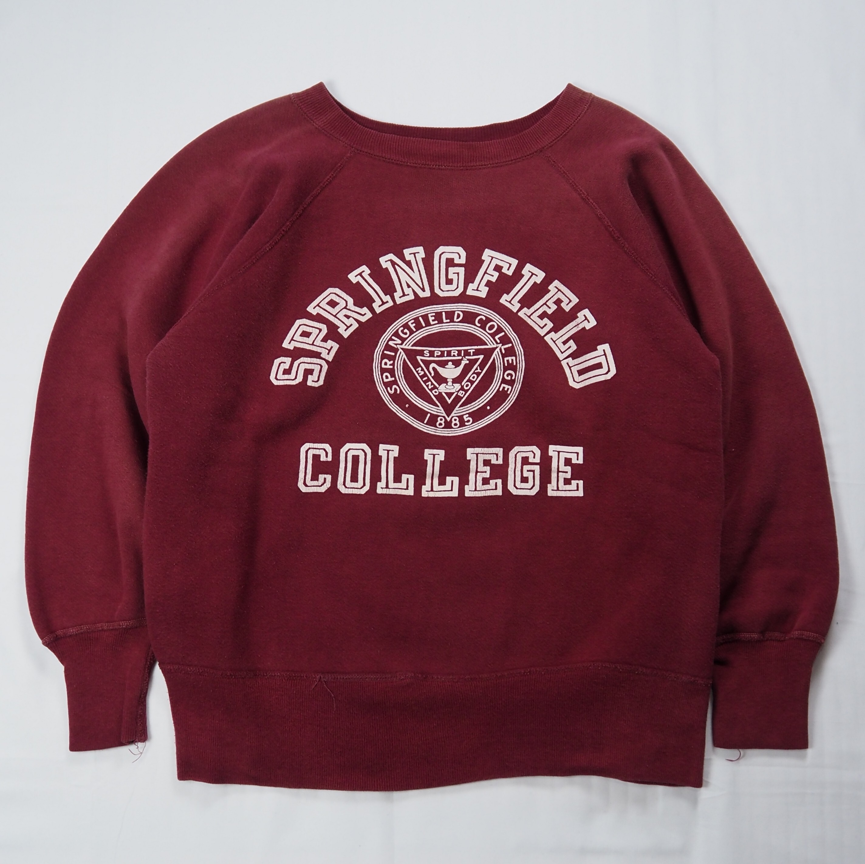 【9/23 20:00入荷】60's Champion ランタグ カレッジスウェット ワインレッド