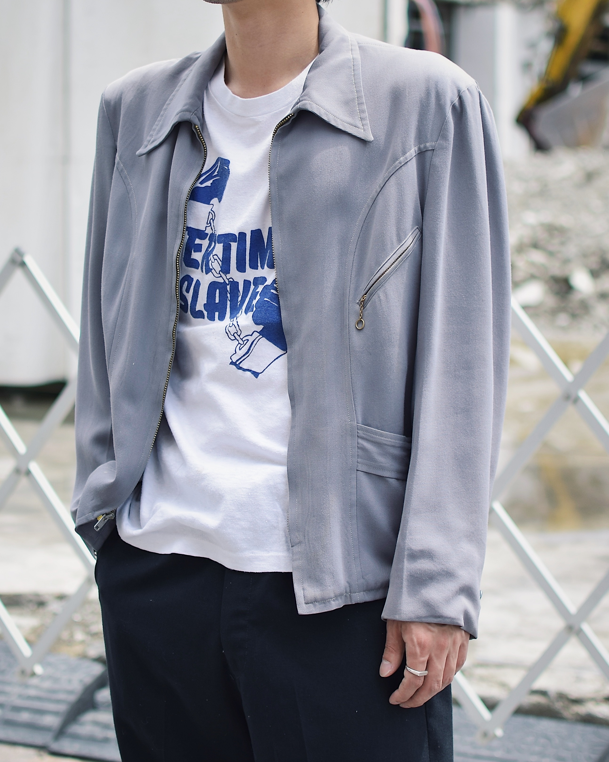 Vintage 50's【allen MFG.CO.】Rayon Gabardine Jacket の画像 3