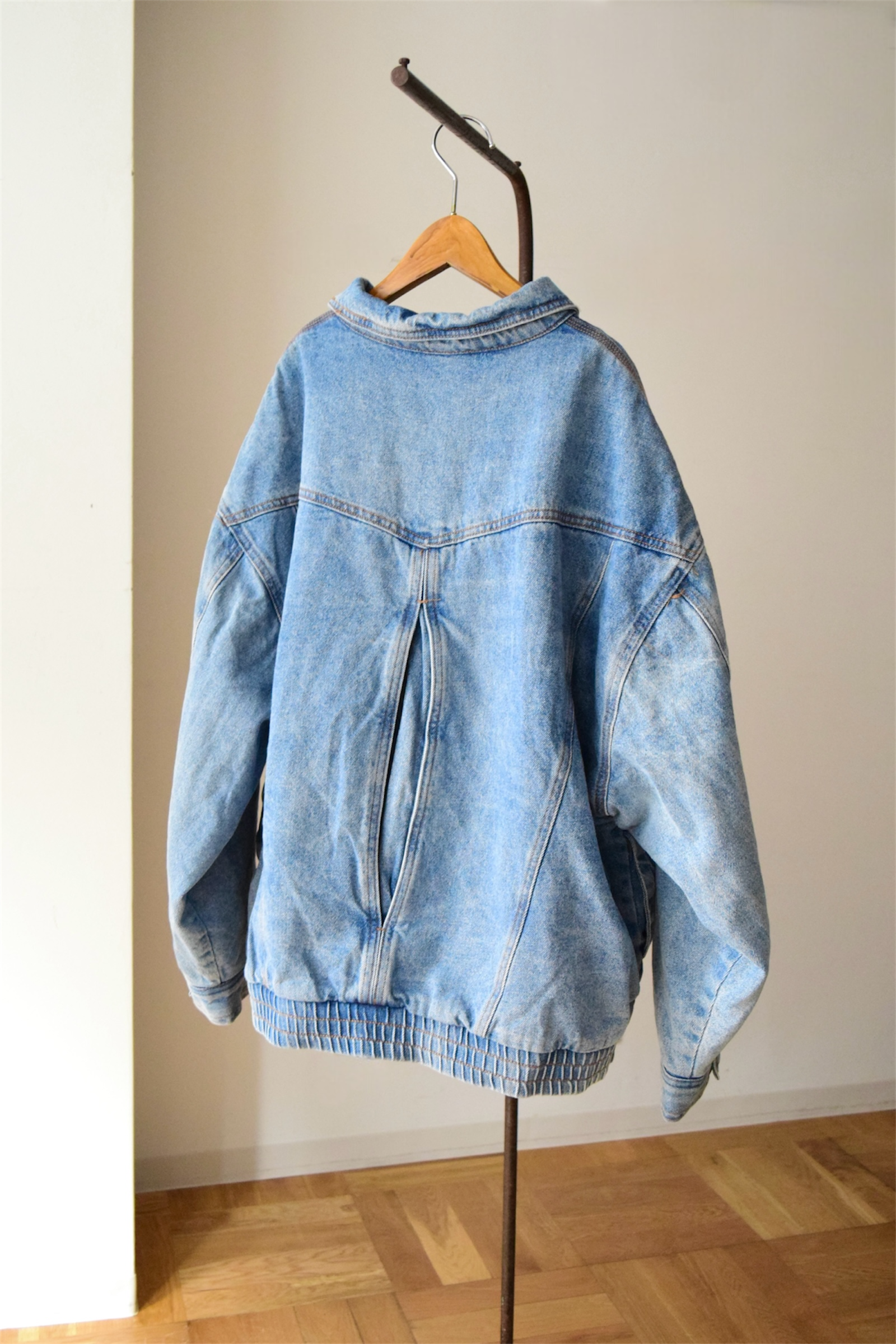 Denim boa blouson の画像 7