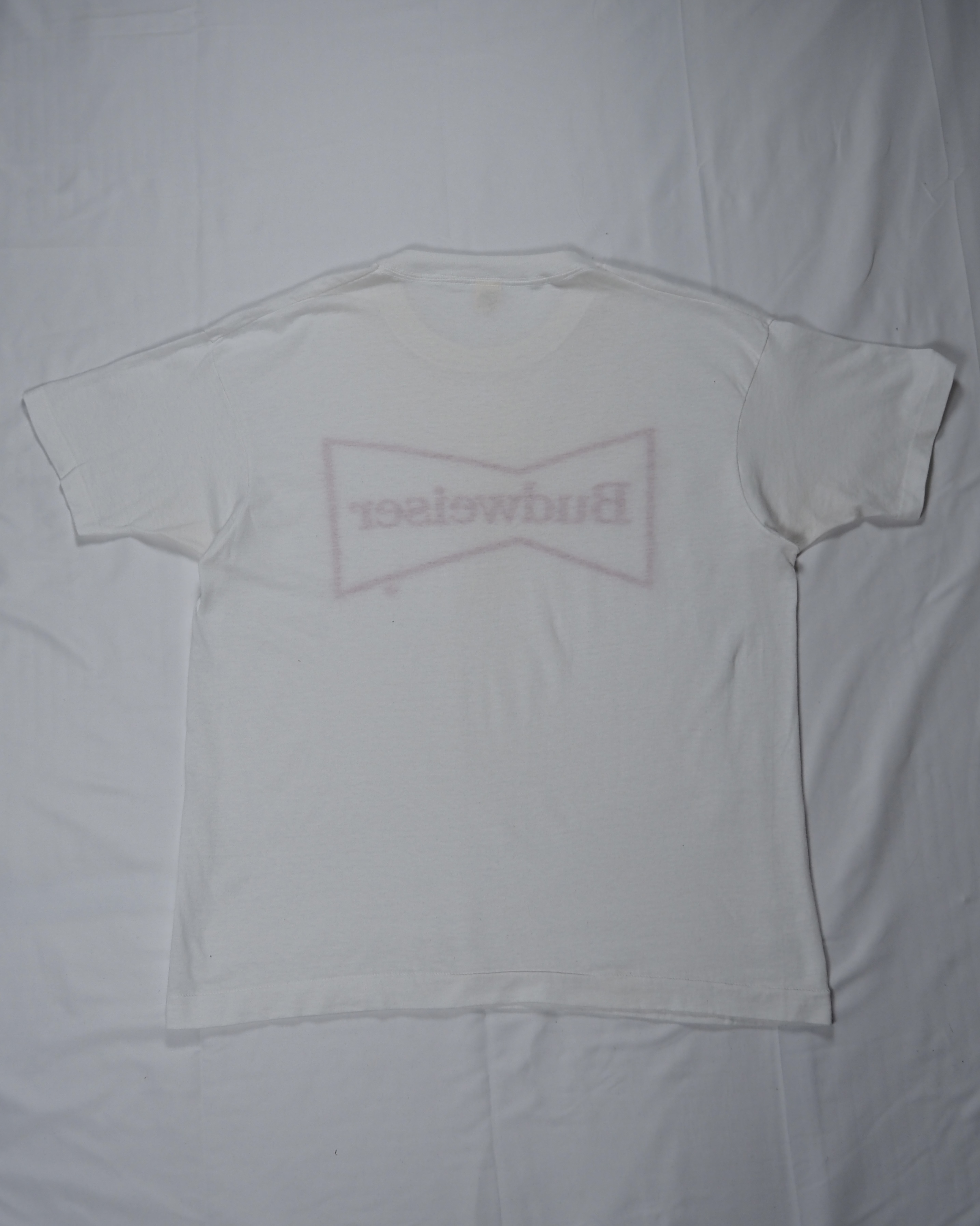【VCM入荷】80’s スクリーンスターズ Budweiser ロゴTシャツ XLサイズ の画像 11