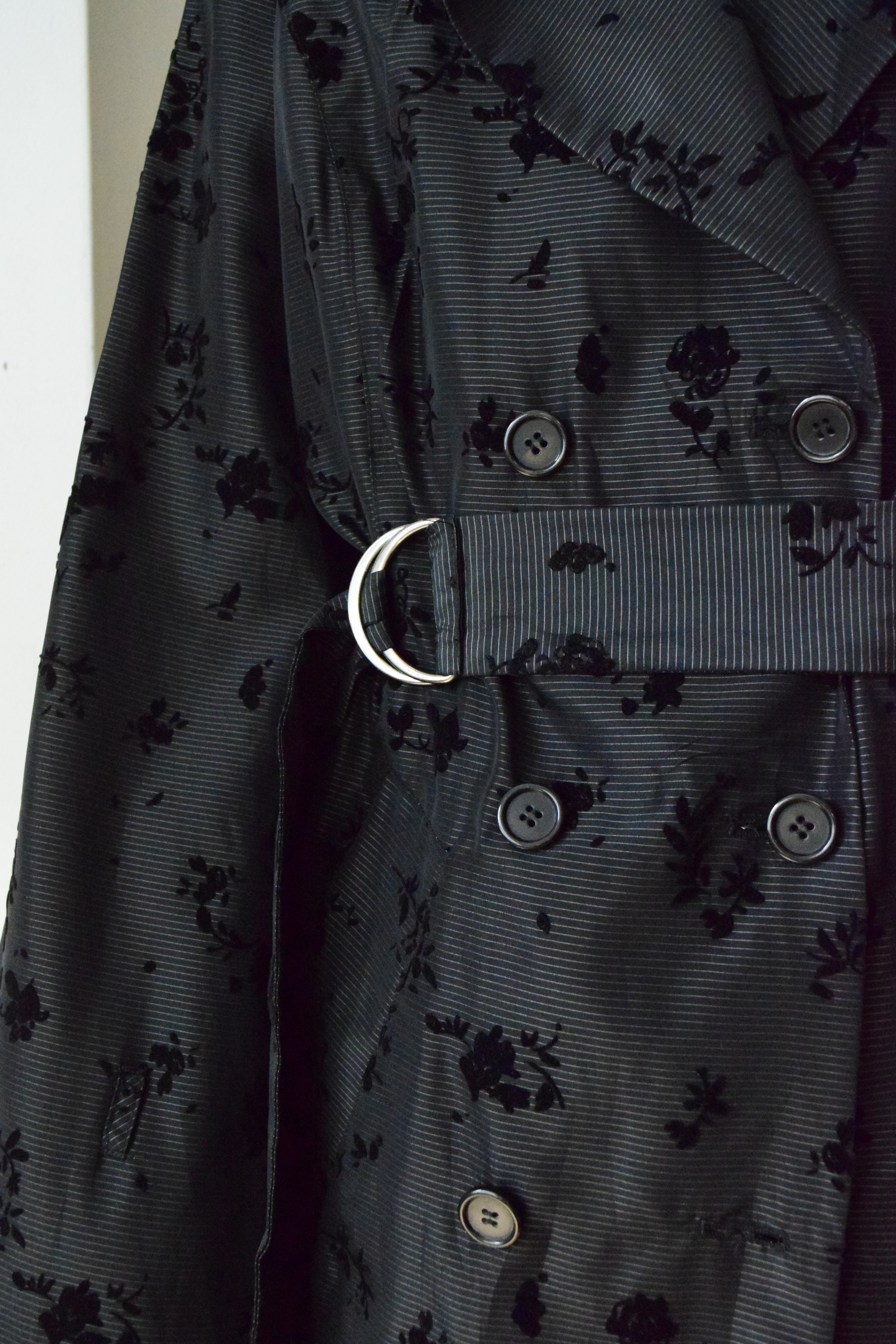 Nylon belted coat の画像 2