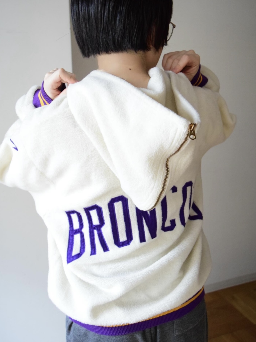1950s Wilson fake fur pullover の画像 3