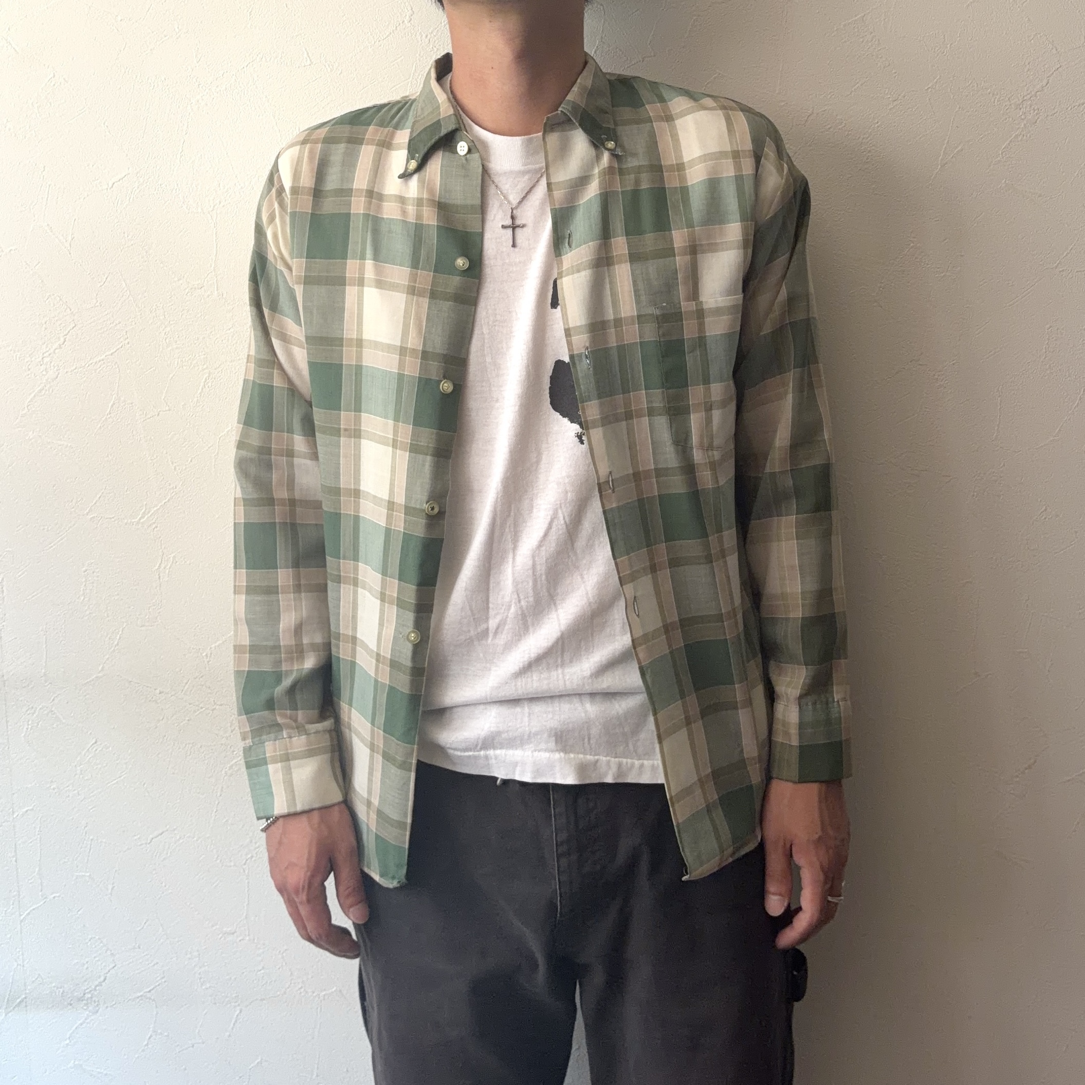 Vintage 60's【Cranbrook】Check Shirt の画像 3