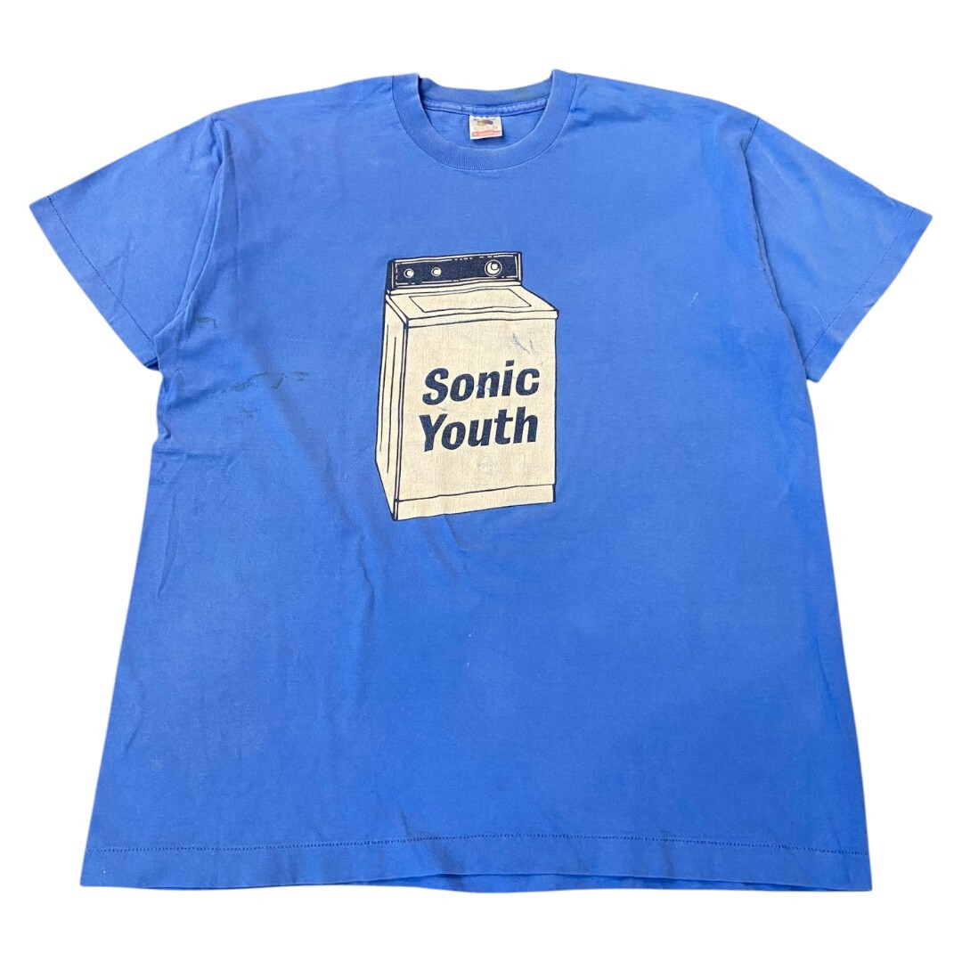 【SONIC YOUTH】ソニック・ユース Vintage Washing Machine T-Shirt Fruit of the Loom フルーツオブザルーム XL