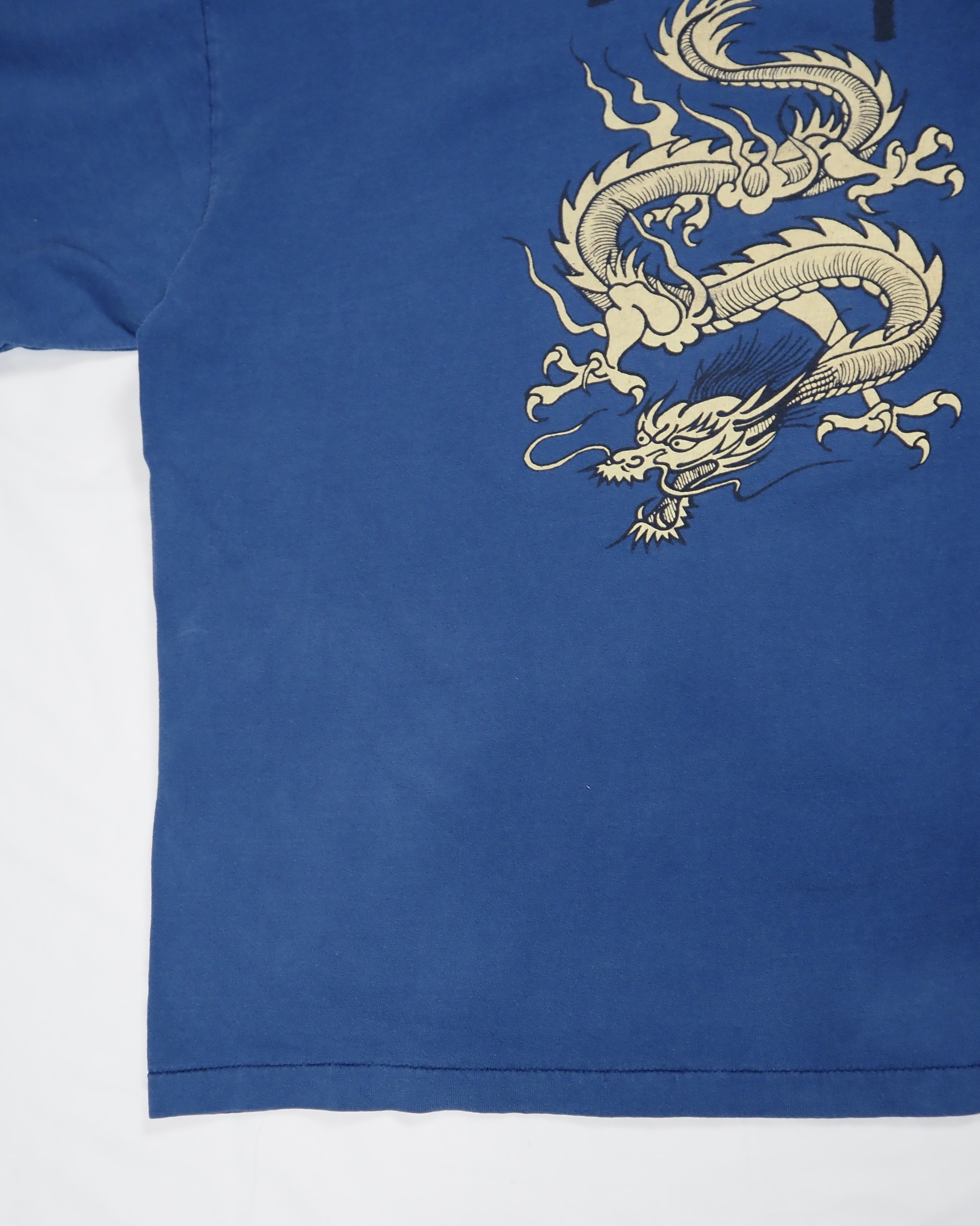 80’s OLD STUSSY ドラゴン ネイビー XL の画像 8