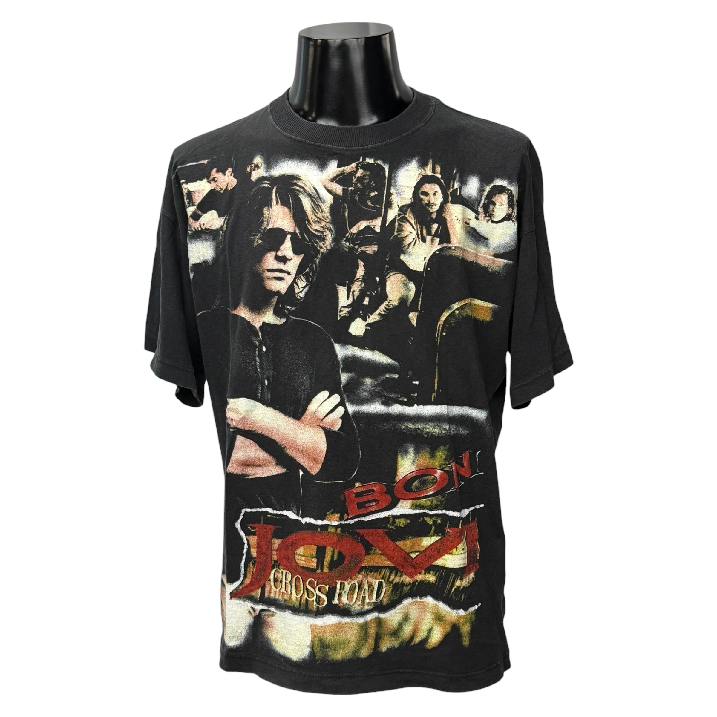 【BON JOVI】ボン・ジョヴィ “CROSS ROAD” 90’s Vintage Tシャツ