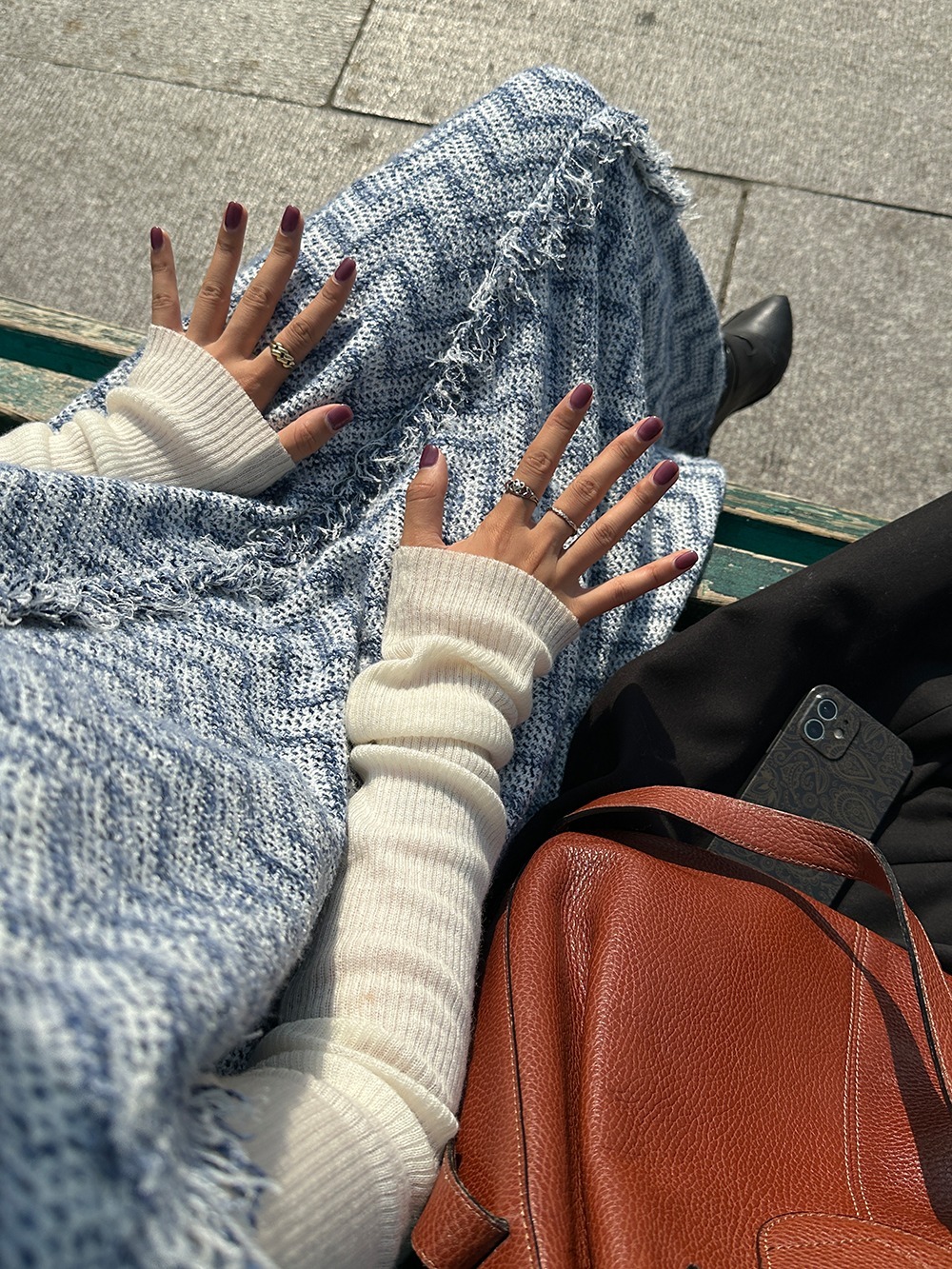 ワンピース ベスト レディース ニットワンピ ロング フルレングス 袖なし ノースリーブ ラウンドネック 襟なし ノーカラー ワイド ストレート 切り替え 伸縮性 異国風 ヴィンテージ バイカラー