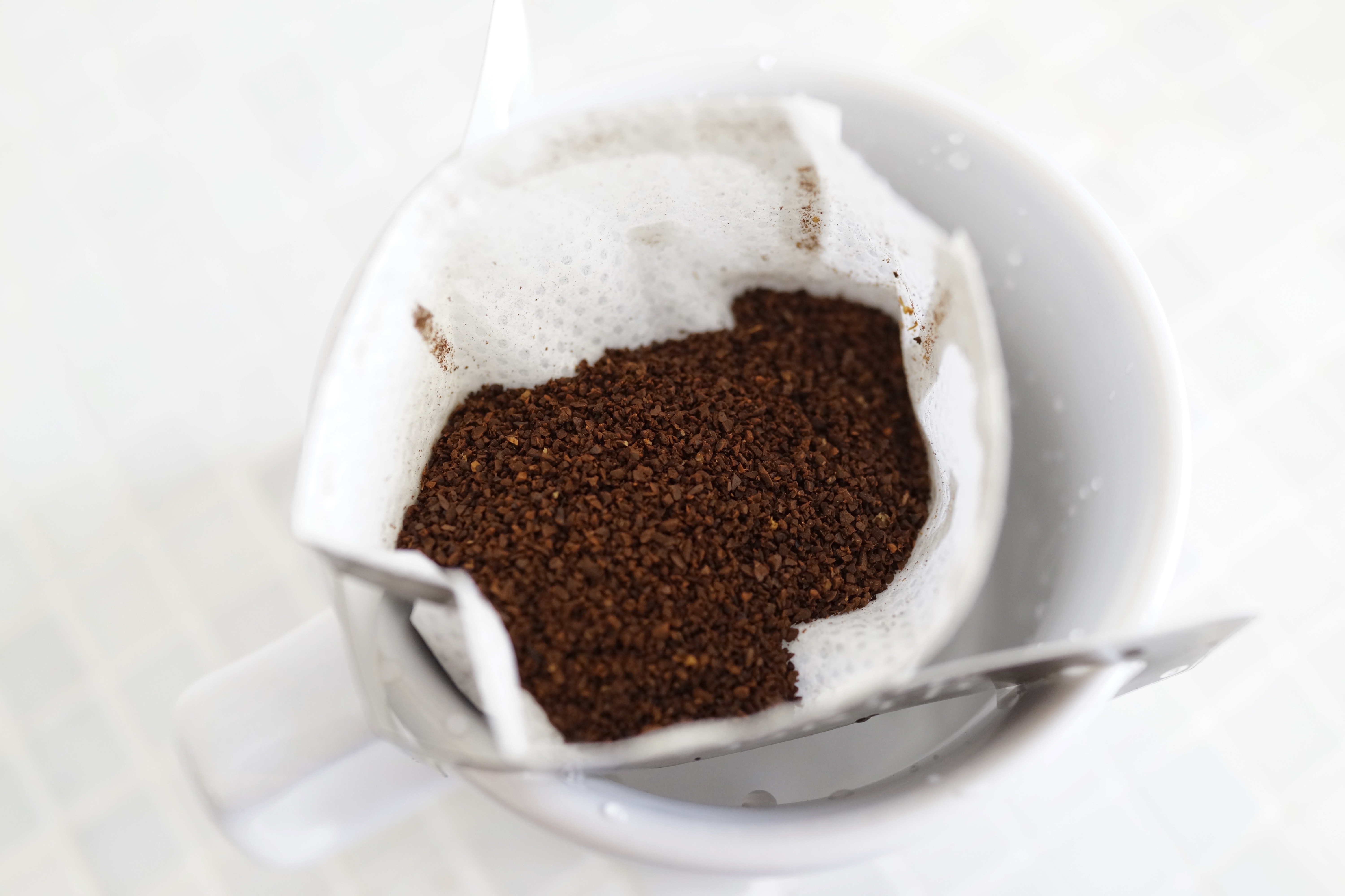 【おうちカフェ】マグカップ紺(ドリップコーヒー1bagプレゼント)