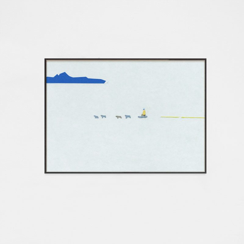 Poster B2 Dogsled 坂内拓 Taku Bannai Poster B2 Dogsled 坂内拓 Taku Bannai