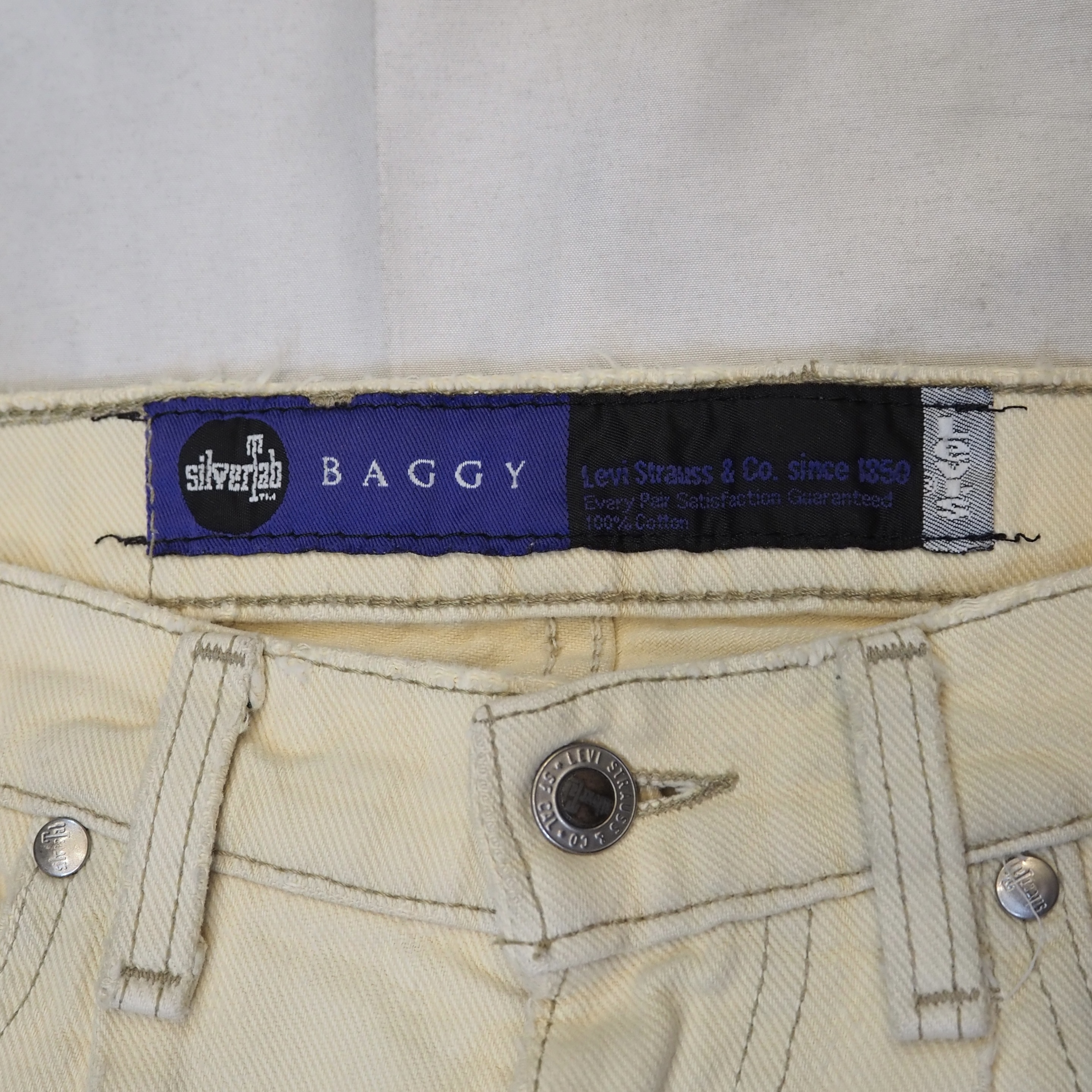 90’s Levi’s Silvertab “Baggy” 32×32 の画像 4