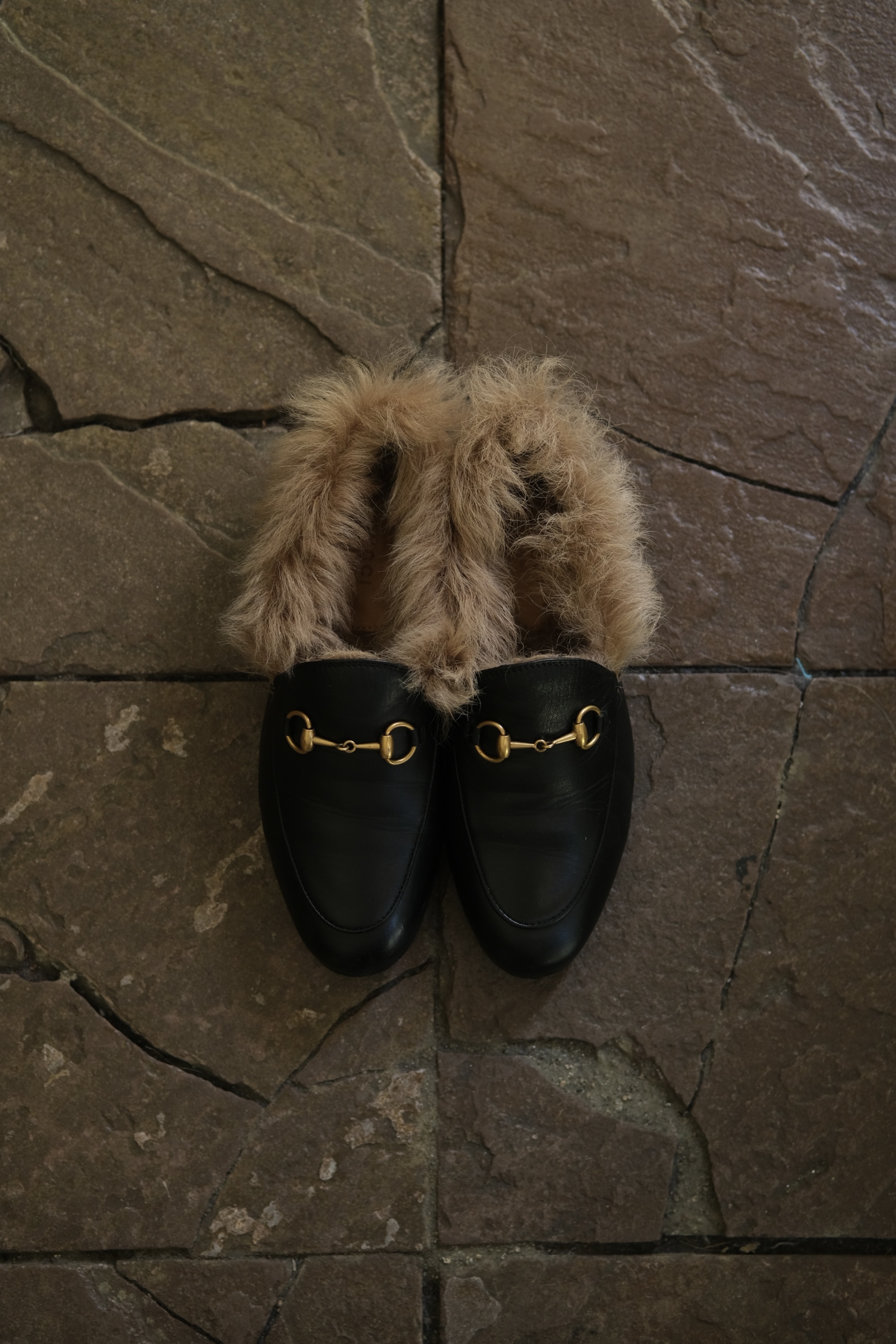 IORI／"GUCCI" fur loafer／horsebit