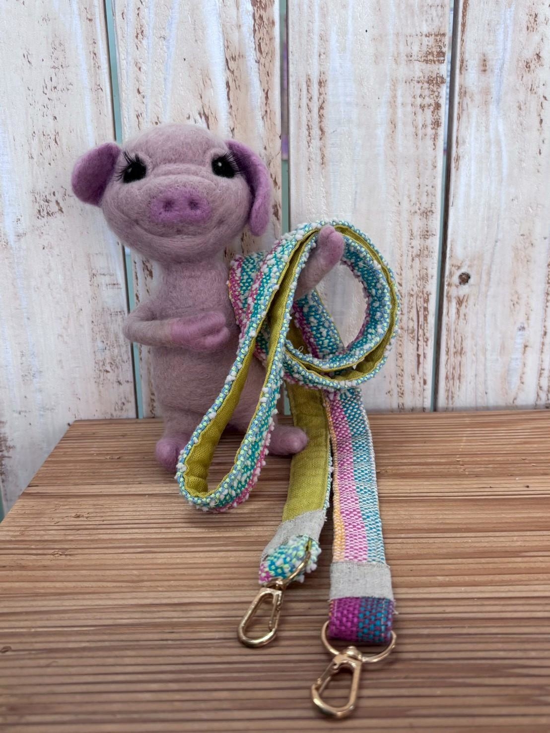 さをり織りストラップ