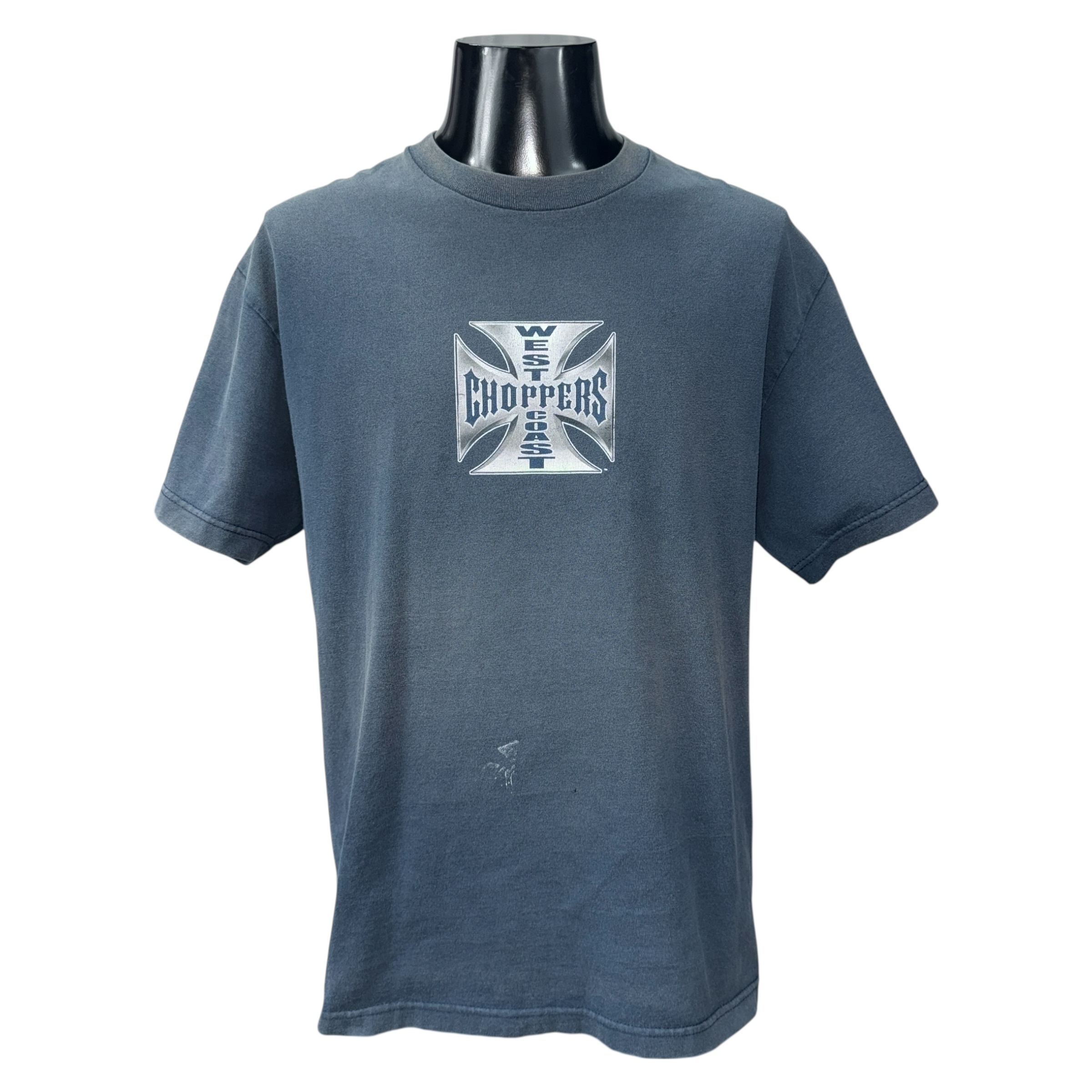 【WEST COAST CHOPPERS】ウェストコーストチョッパーズ “Long Beach, CA” アイアンクロス JESSE WHO?タグ Vintage Tシャツ