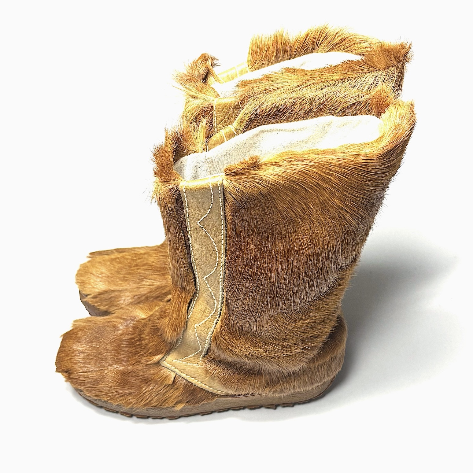 Vintage 70's【LA MONDIALE】Fur Boots の画像 2