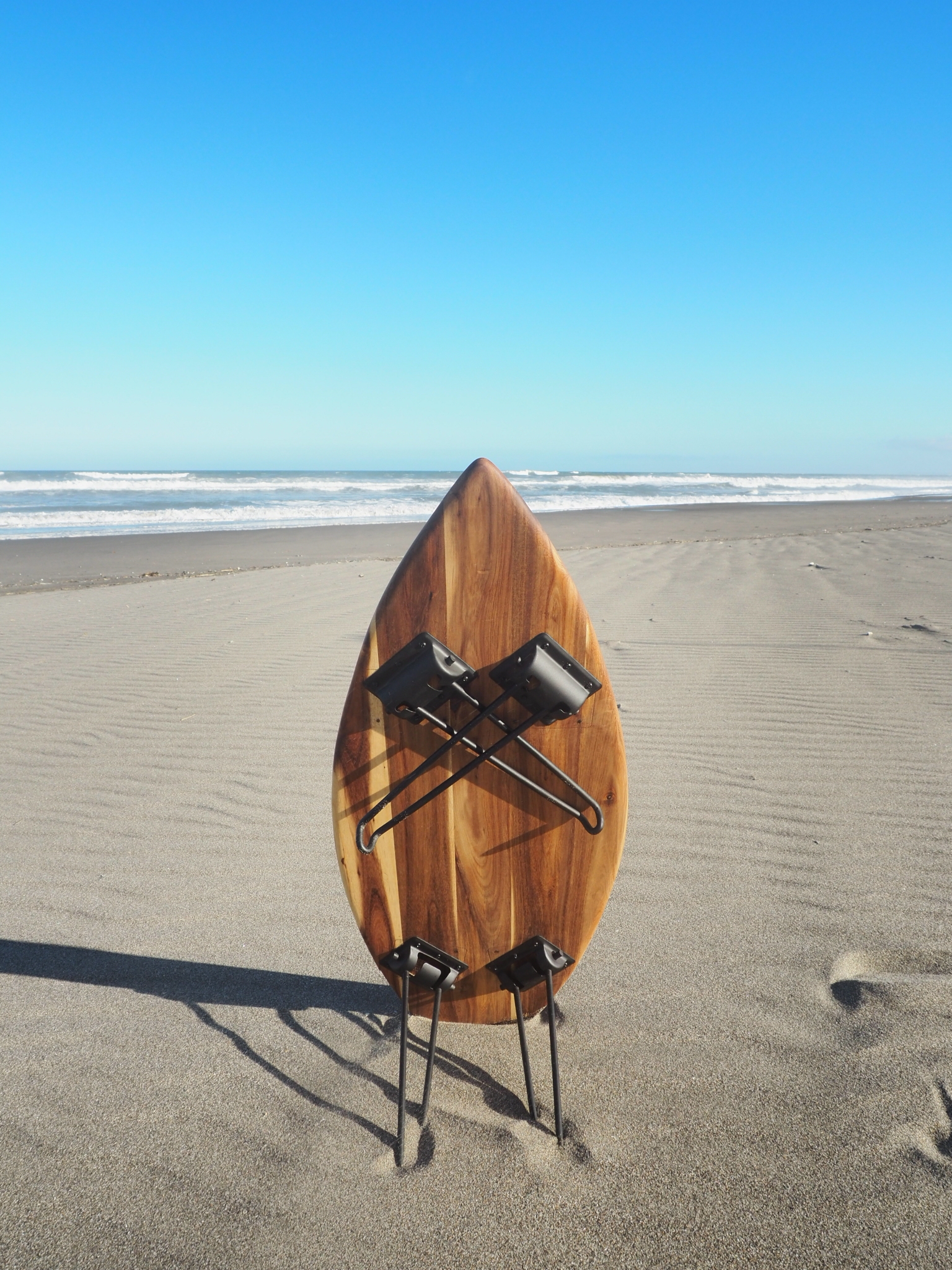 ☆サーフボード テーブル☆折り畳み式☆西海岸インテリア☆一点物☆(California) Norman.inc.