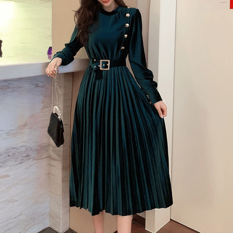 Dress 女の子気分が上がるプリーツワンピース25083850 Yodloo