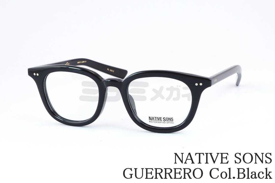 木村拓哉さん着用】NATIVE SONS サングラス GUERRERO SUN Col.Black PL