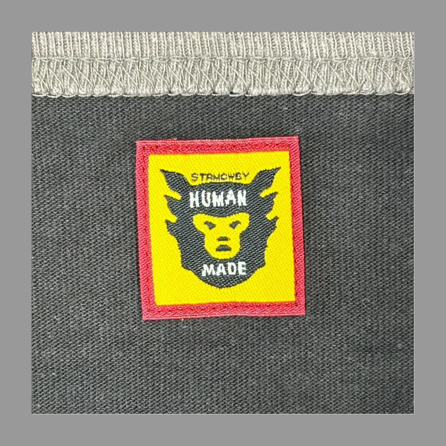 HUMAN MADE ヒューマンメイド ロンT 黒 L の画像 3