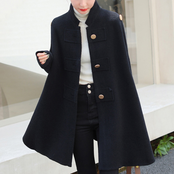 人気商品販売中 ケープ コート レディース ポンチョコート 大人 秋冬アウター ロング ジャケット 完売アイテム Ssl Daikyogo Or Jp