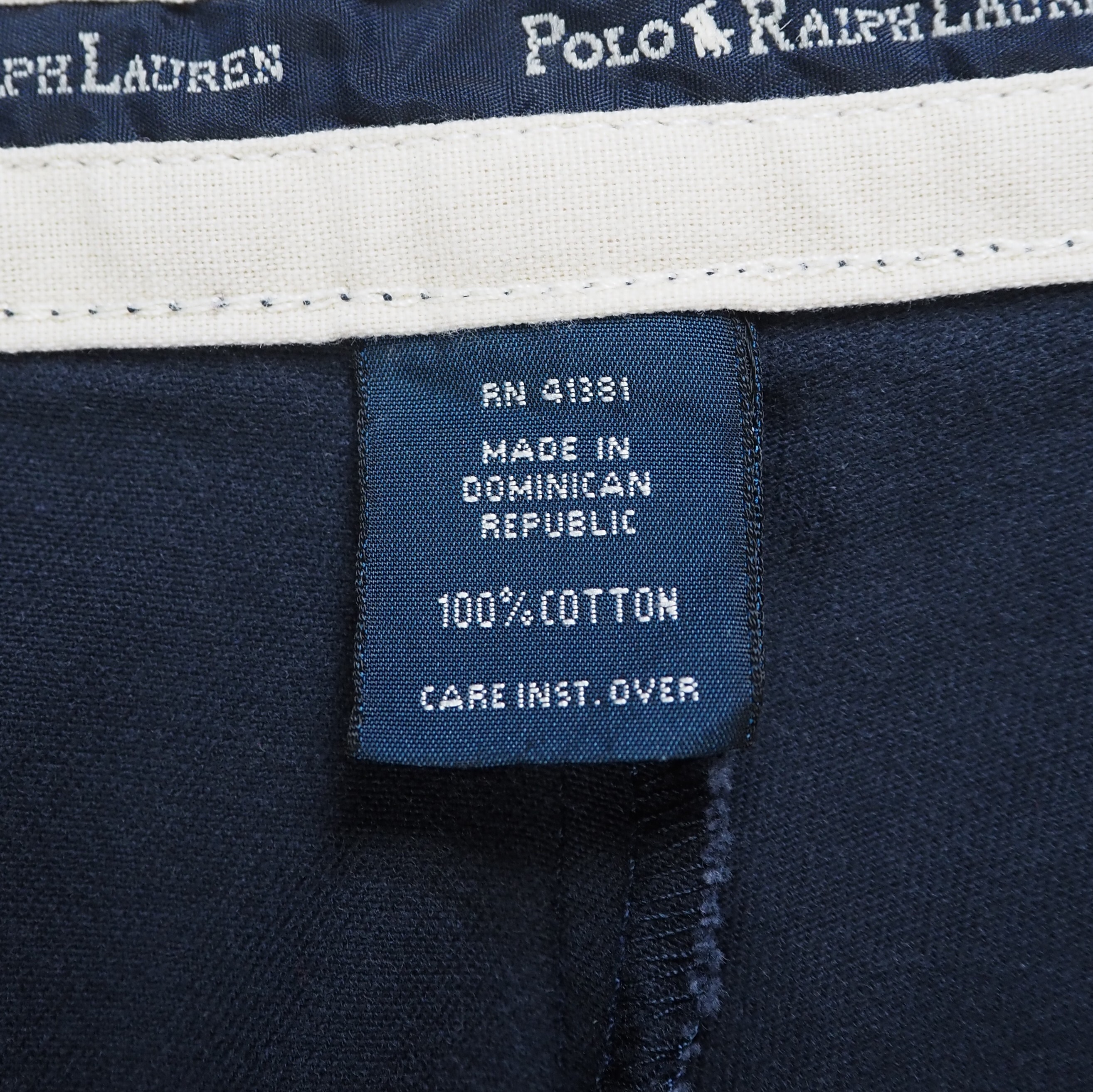 90’s Ralph Lauren ポロチノ 32 ネイビー の画像 4
