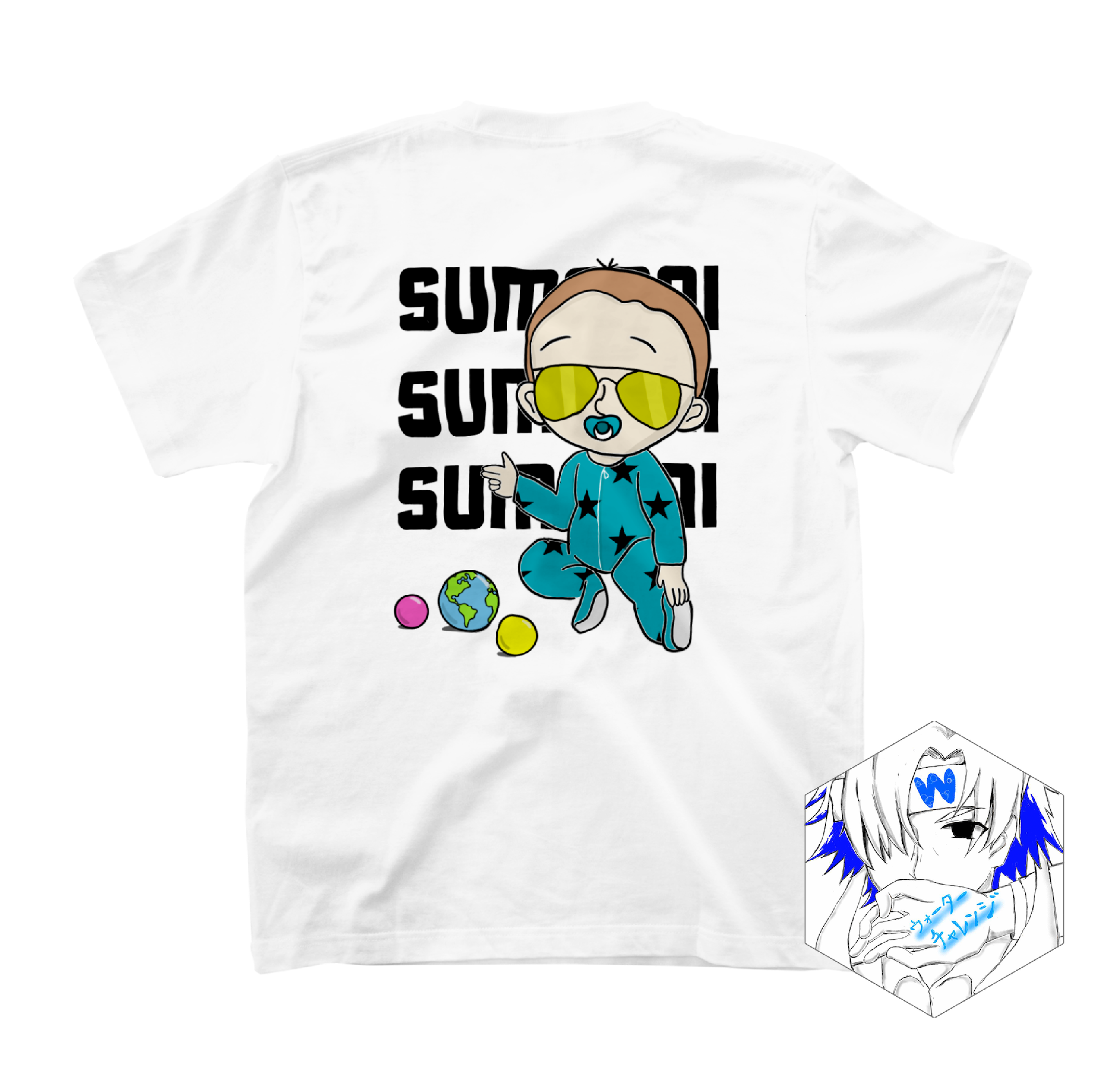 ウォーターチャレンジ Sumanai Tシャツ Honeypot Project ウォーターチャレンジ Sumanai Tシャツ Honeypot Project