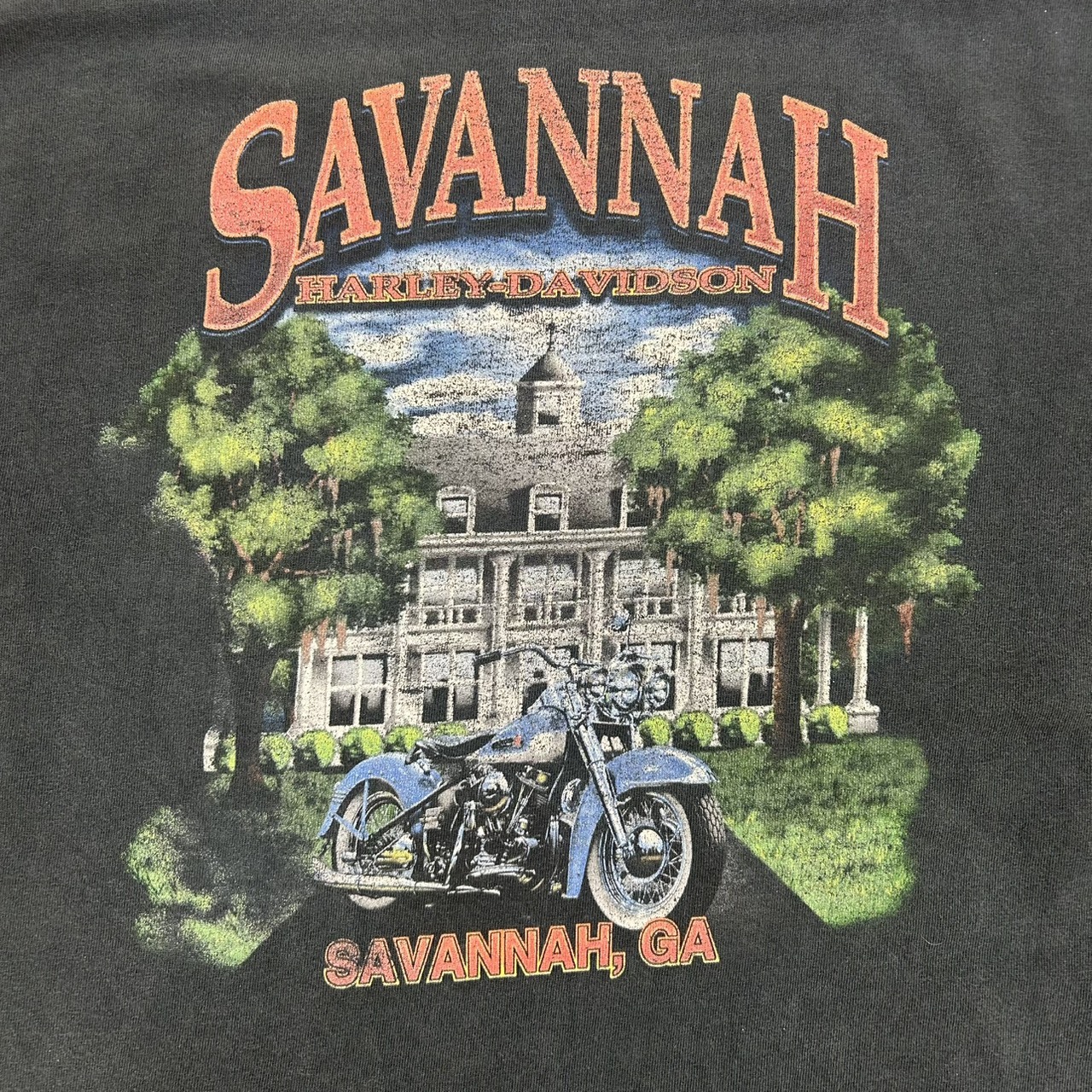 Harley-Davidson ハーレーダビッドソン フレイムロゴ ロングスリーブTシャツ ブラック / 2XL の画像 7