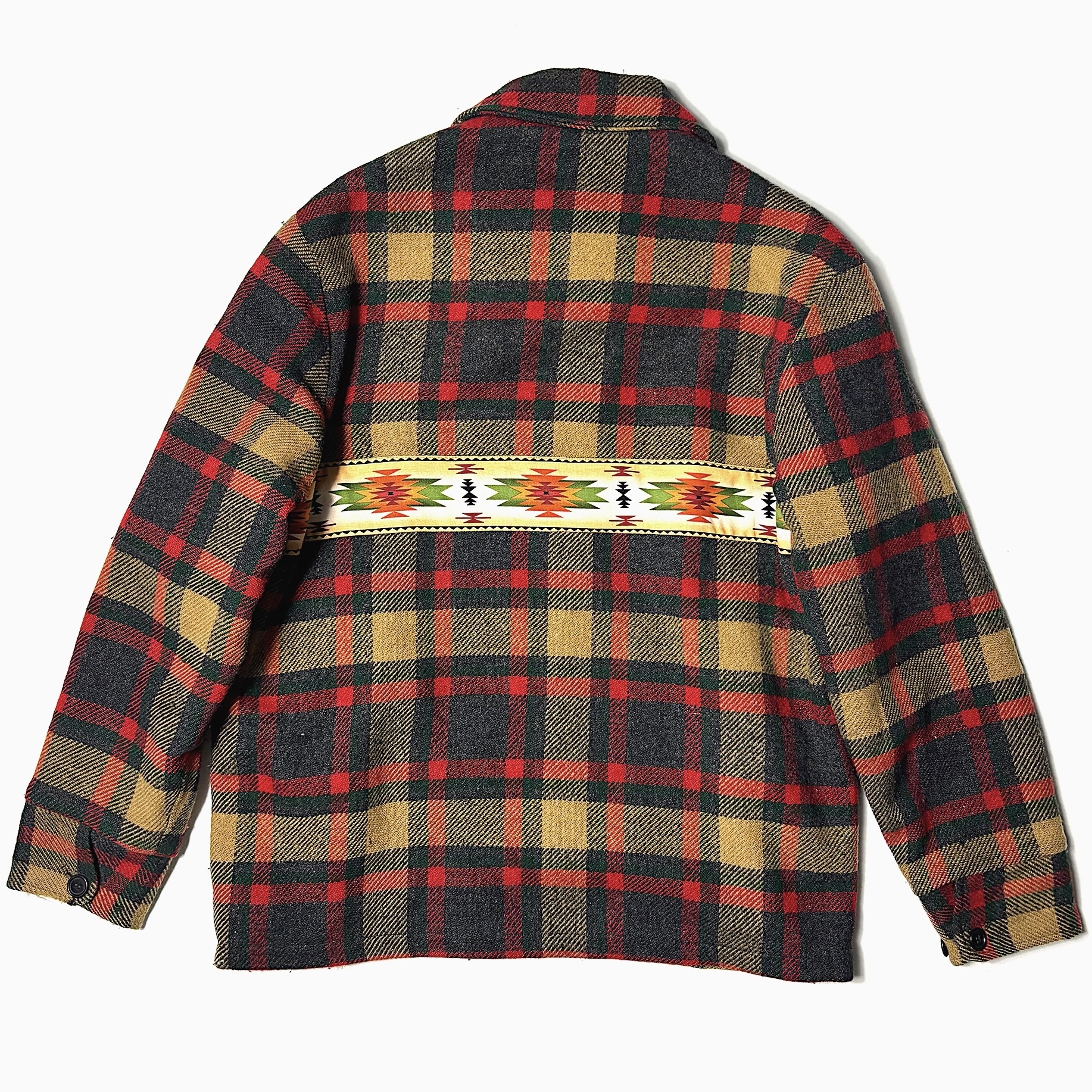 Vintage 70's【Woolrich】Wool Check Jacket の画像 2