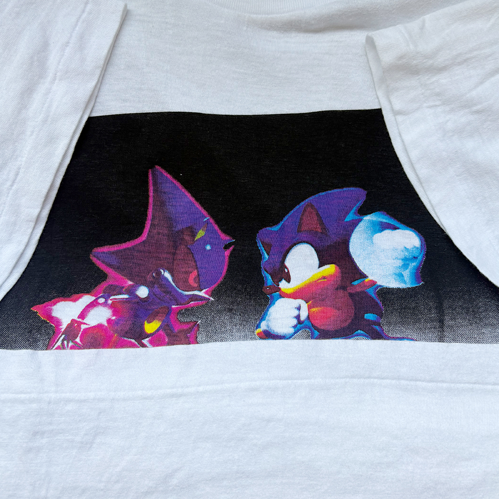 SEGA SONIC THE HEDGEHOG Single Stitch【古着/Tシャツ/希少品/90's】
