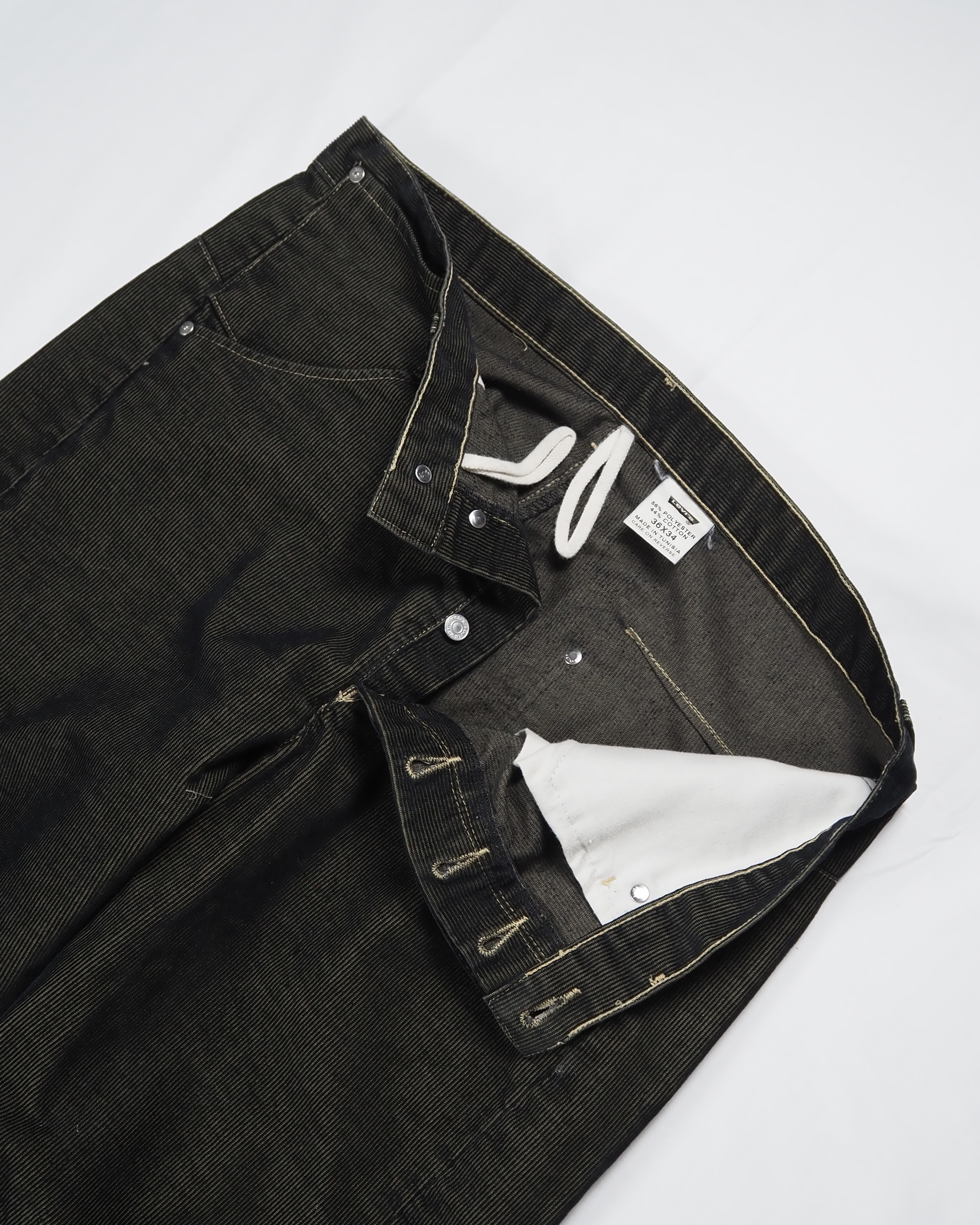 【VCM入荷】00’s Levi’s Engineered 立体裁断 コーデュロイパンツ 36×30 の画像 4