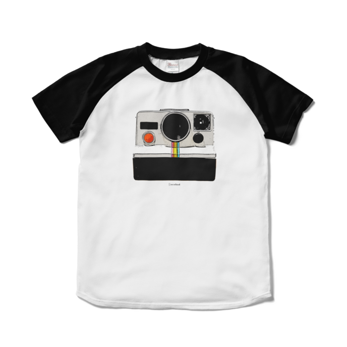 Ecobad ラグランtシャツ Camera グラフィックファッションアイテム専門店ecobad エコバド