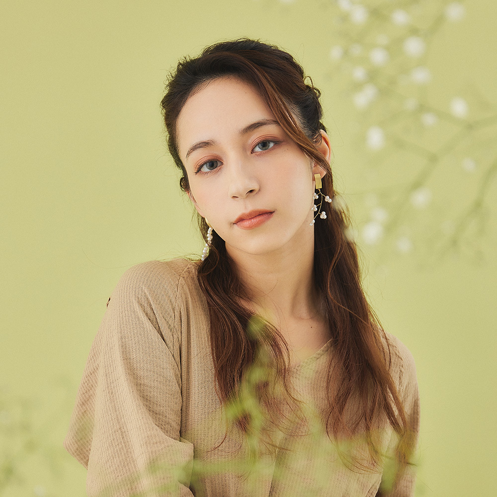 小枝 パール ピアス イヤリング ゴールド Ask アスク