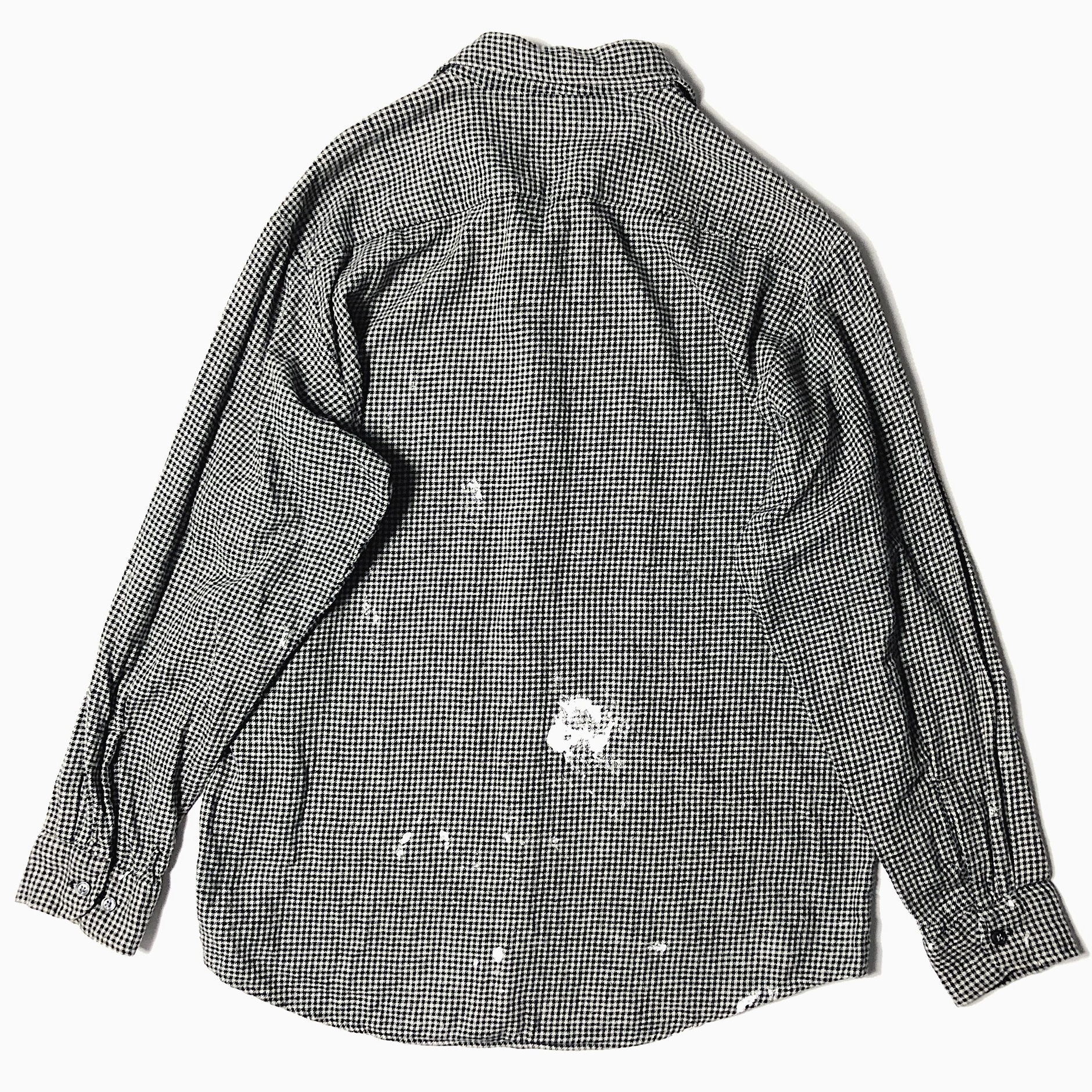 Vintage 80〜90's Grunge Houndstooth Shirt の画像 2
