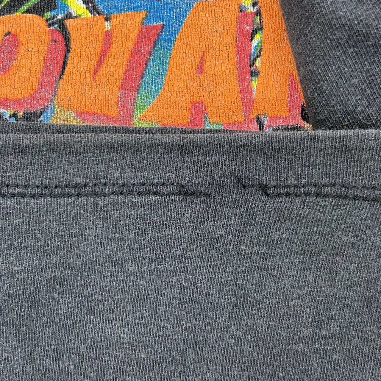 NIRVANA ニルヴァーナ GONE AS YOU ARE グラフィックプリント バンドT ブラック 古着 ロックT XL の画像 15
