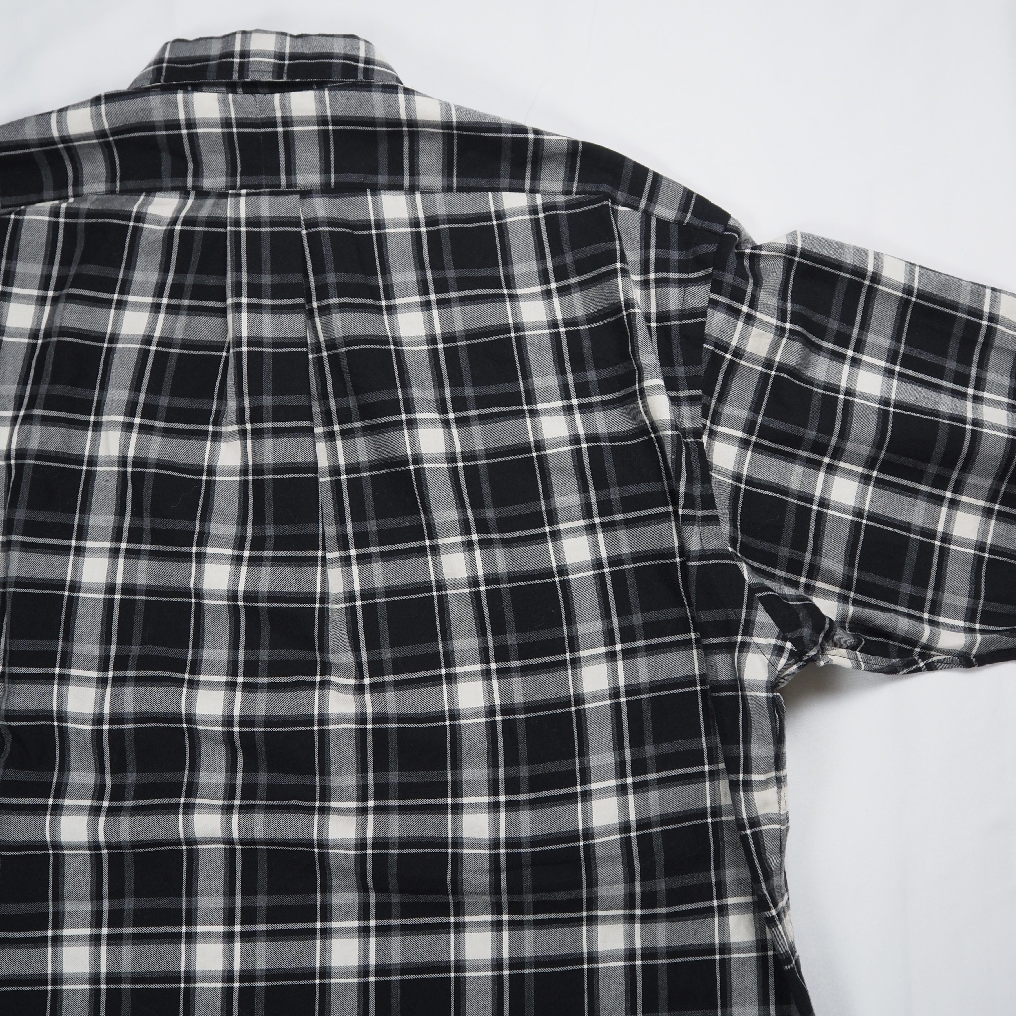 90’s Ralph Lauren Blake 長袖シャツ Sサイズ ブラック×ホワイト の画像 17