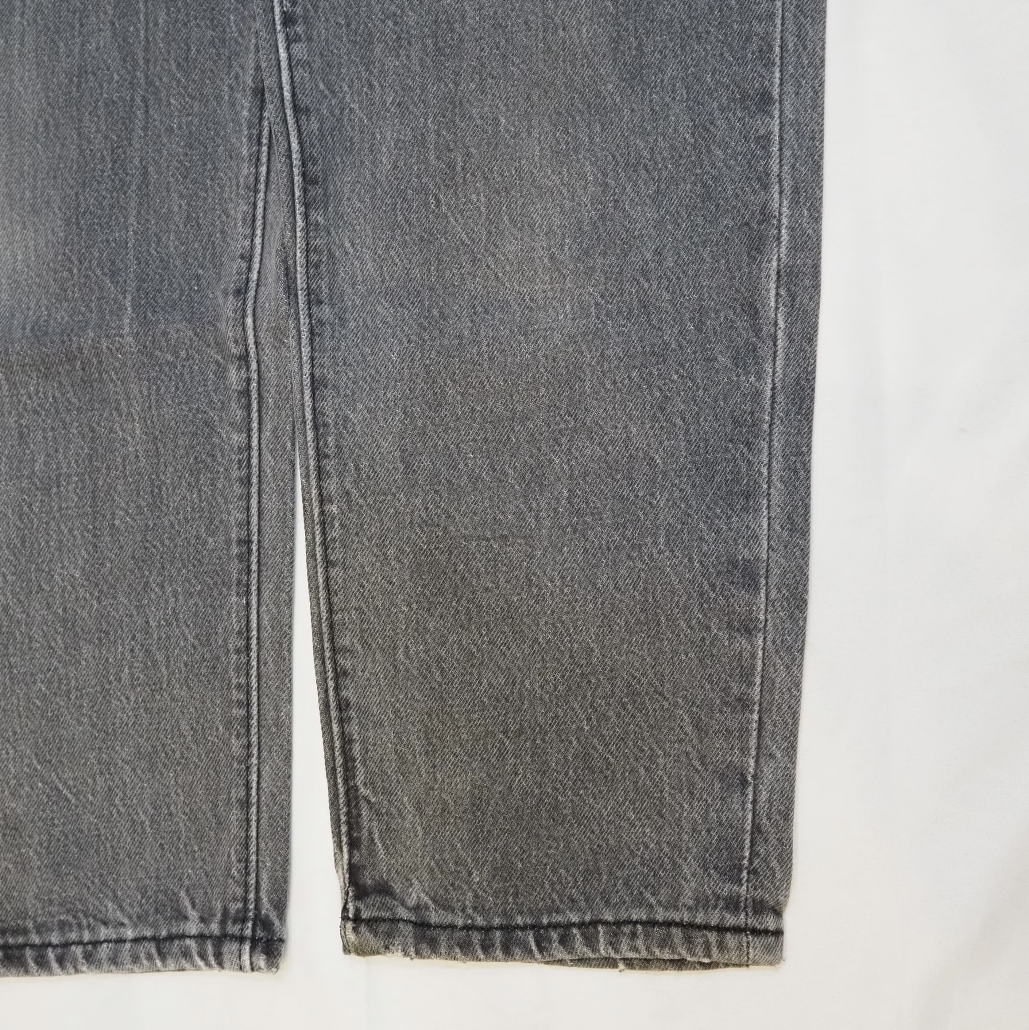 80’s Levi’s 501 6158 Black Denim 先染め 30×28 の画像 5
